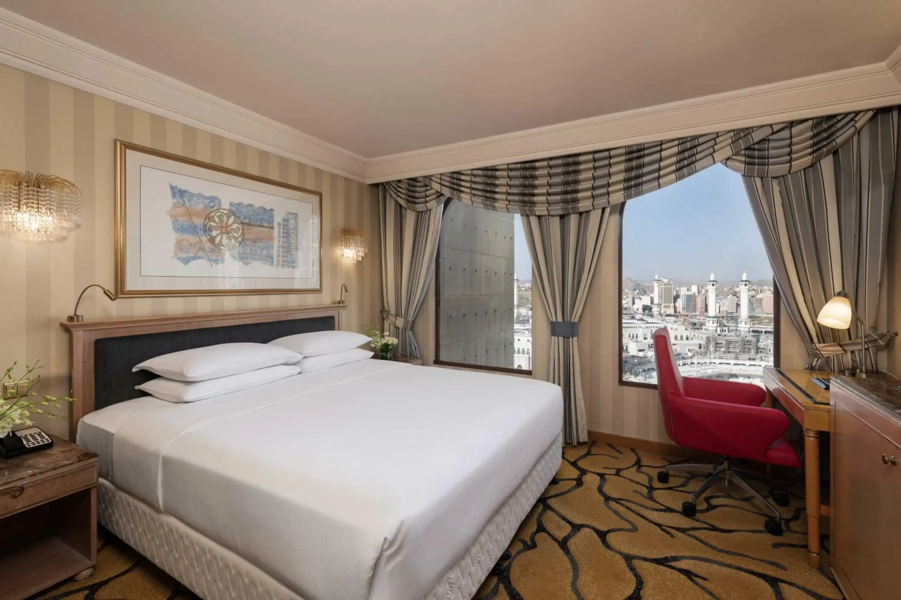 Penta Duplex suit Haram view with 2 king beds in Makkah Hotel Penta Duplex suit Haram view with 2 king beds in Makkah Hotel
