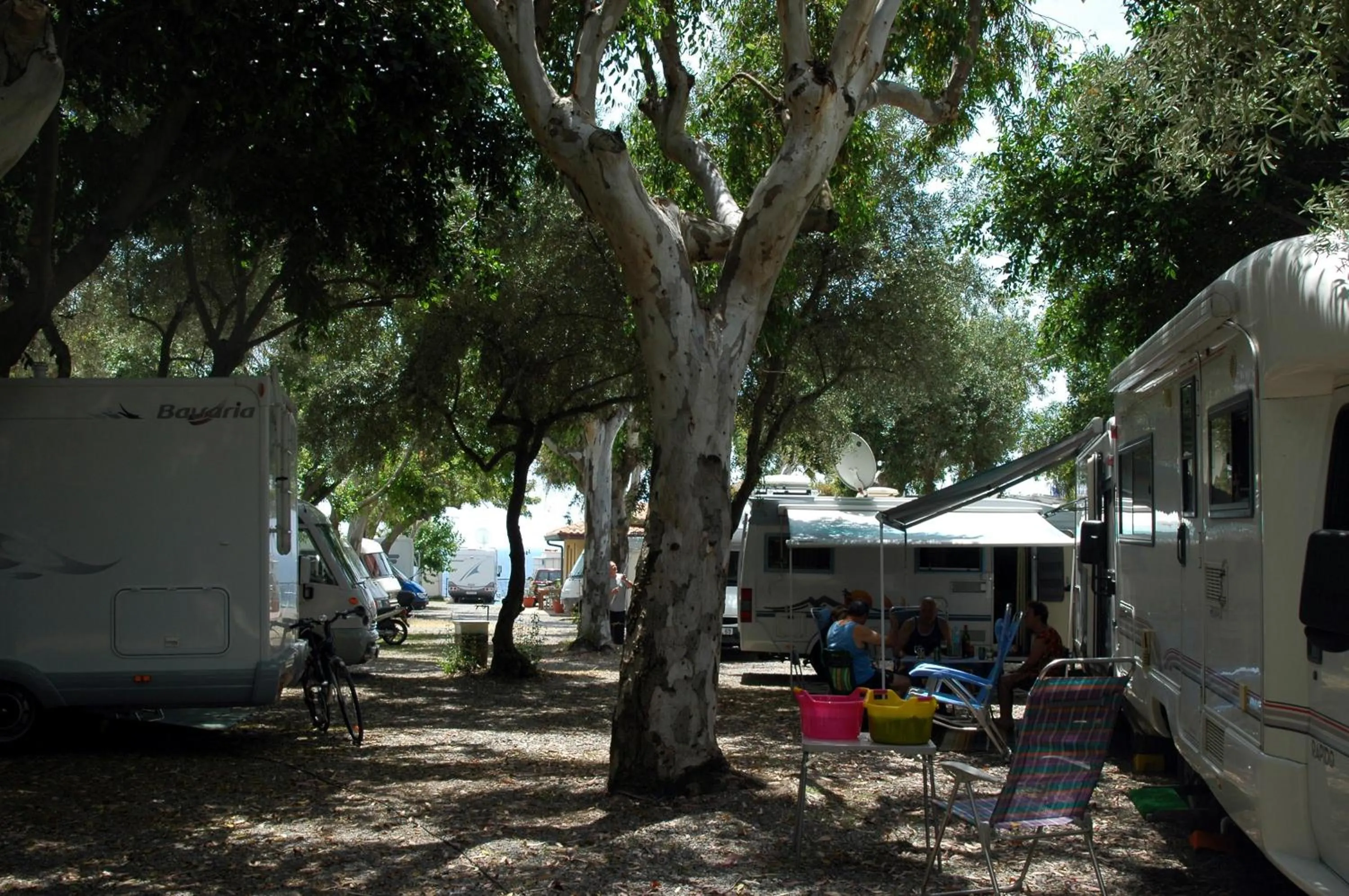 Patio in Camping Jonio