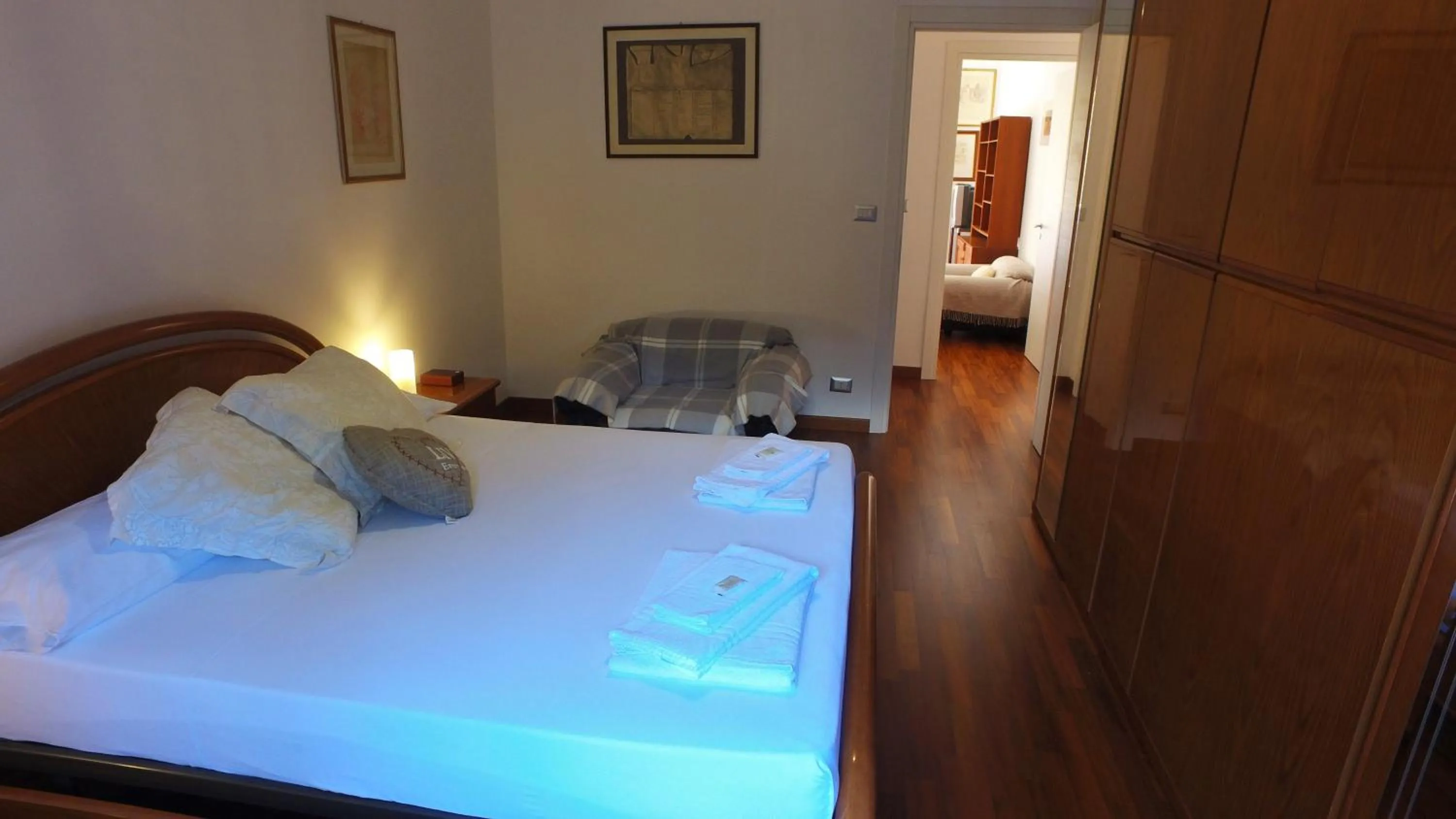 Balcony/Terrace, Bed in Camping Jonio