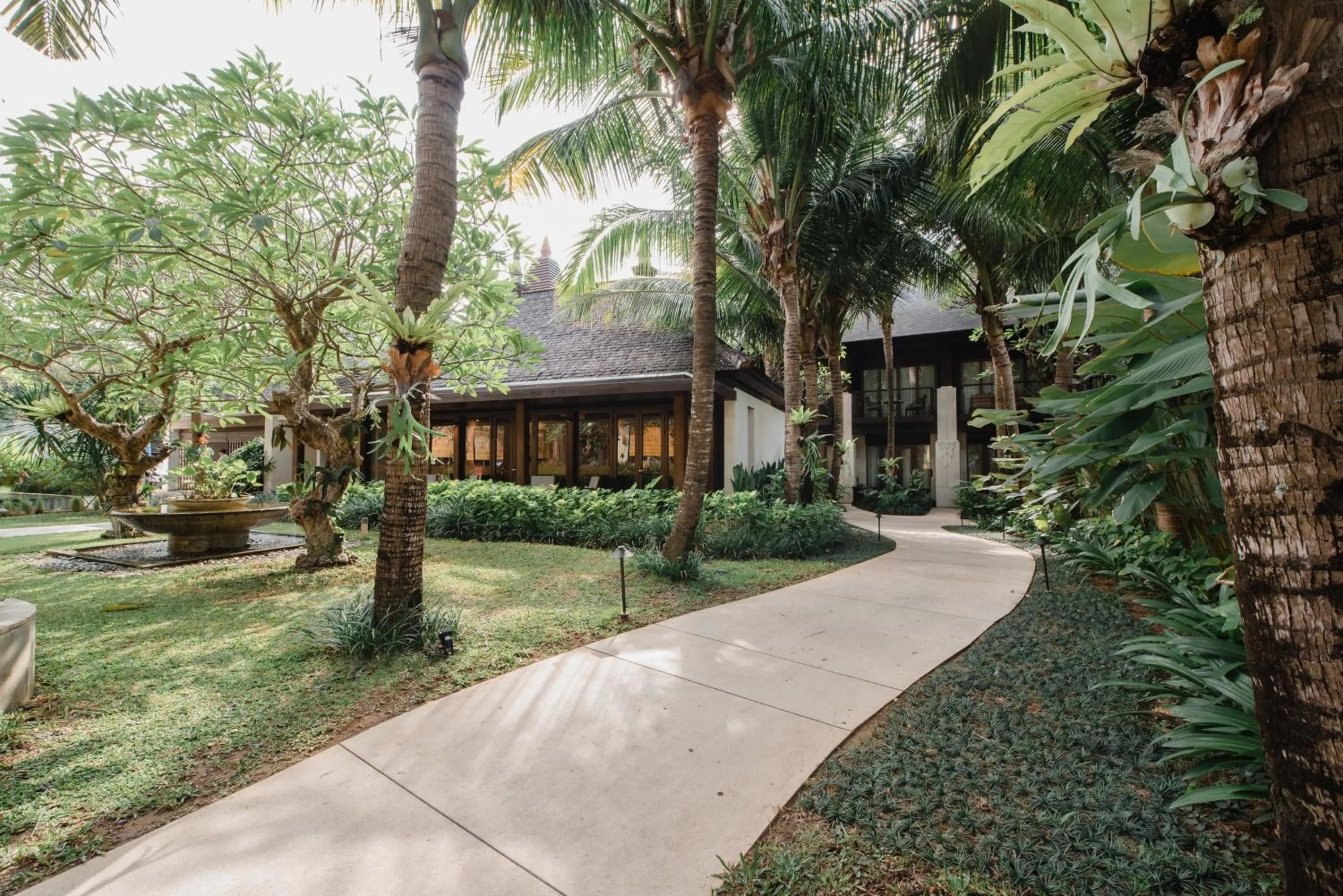 Garden in Ramayana Suites and Resort