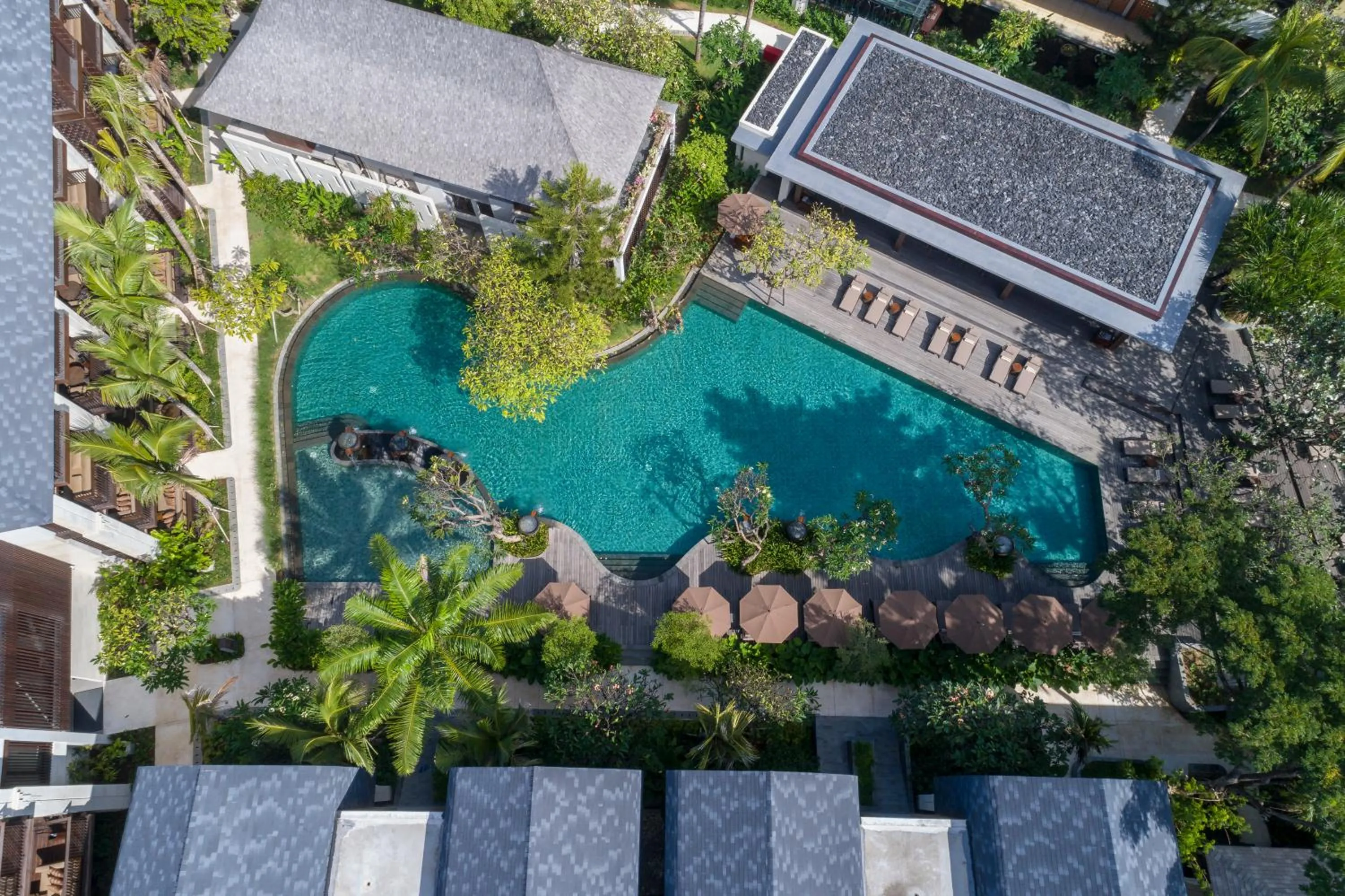 Bird's eye view in Ramayana Suites and Resort