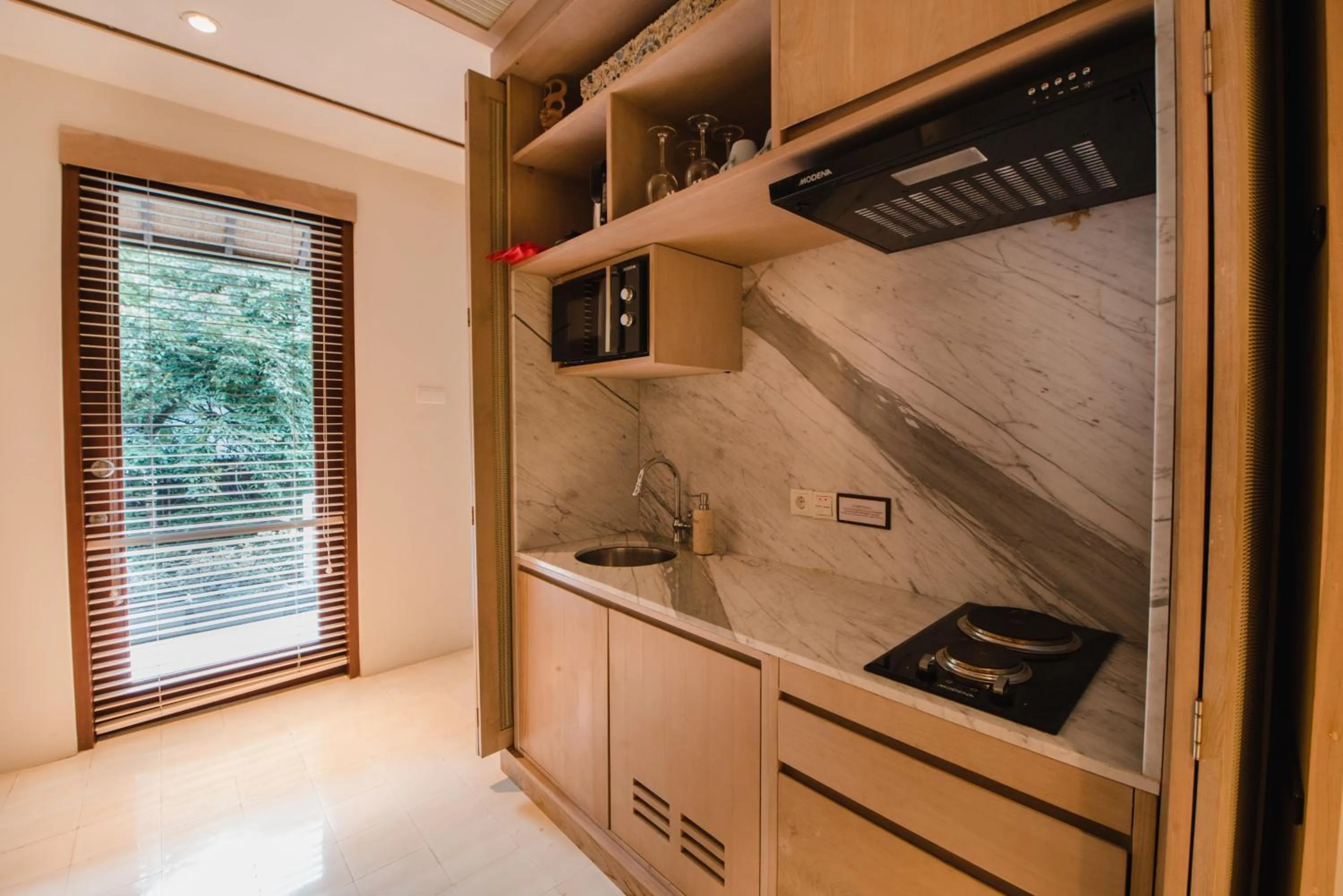 Kitchen or kitchenette in Ramayana Suites and Resort