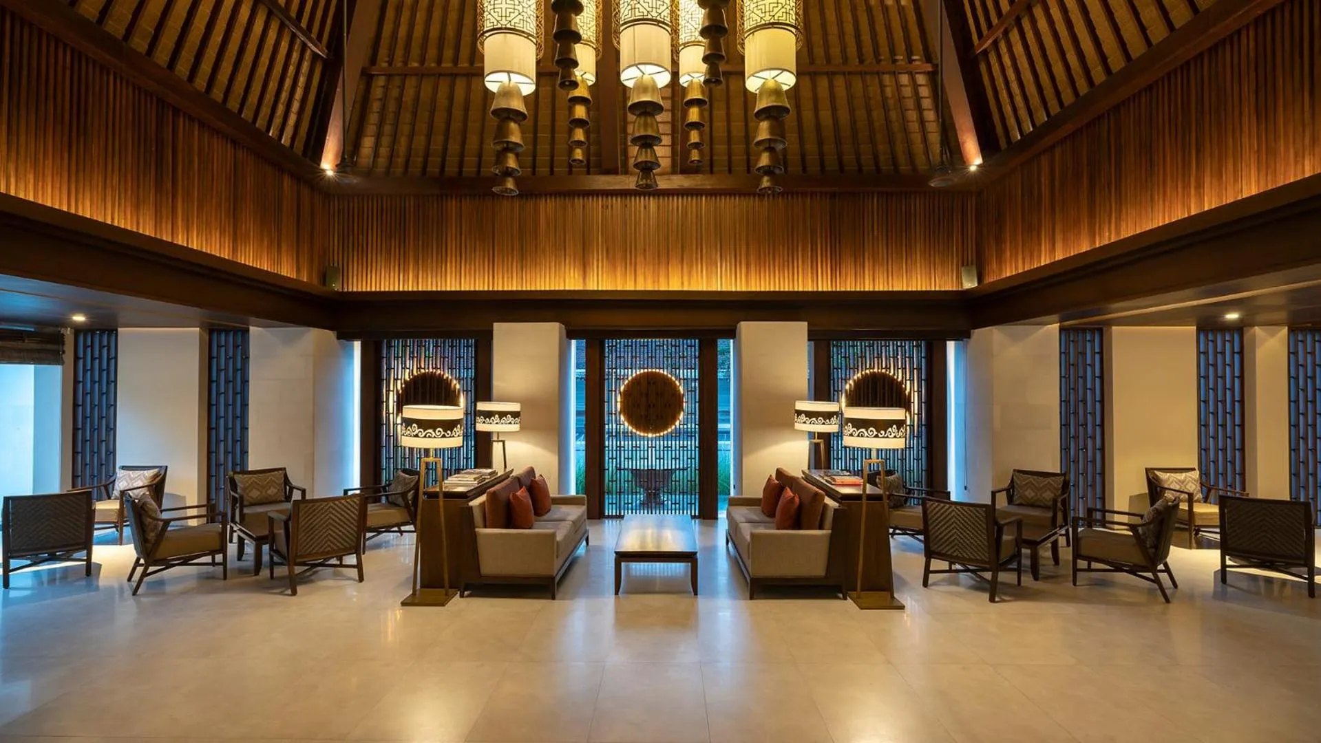 Lobby or reception in Ramayana Suites and Resort