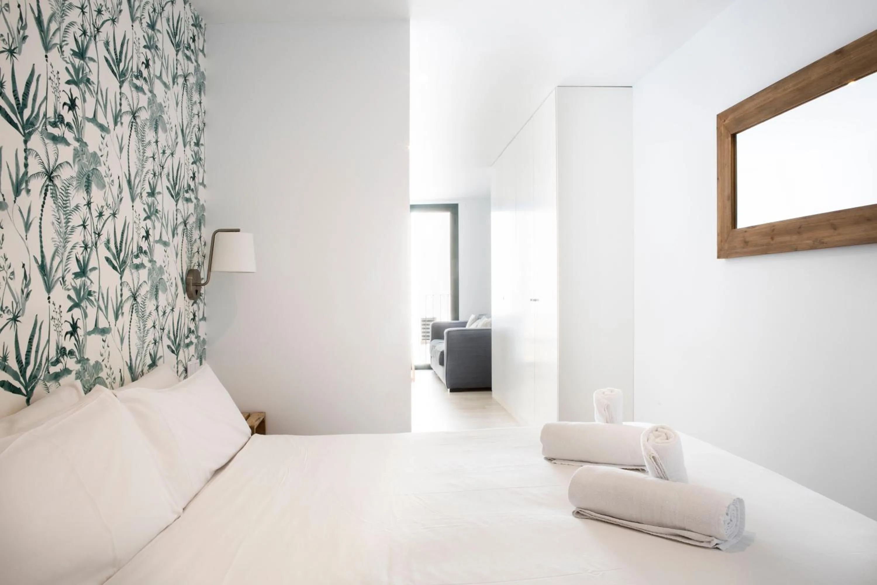 Bed in Urban Suites Sitges Apartments by PriorityVillas