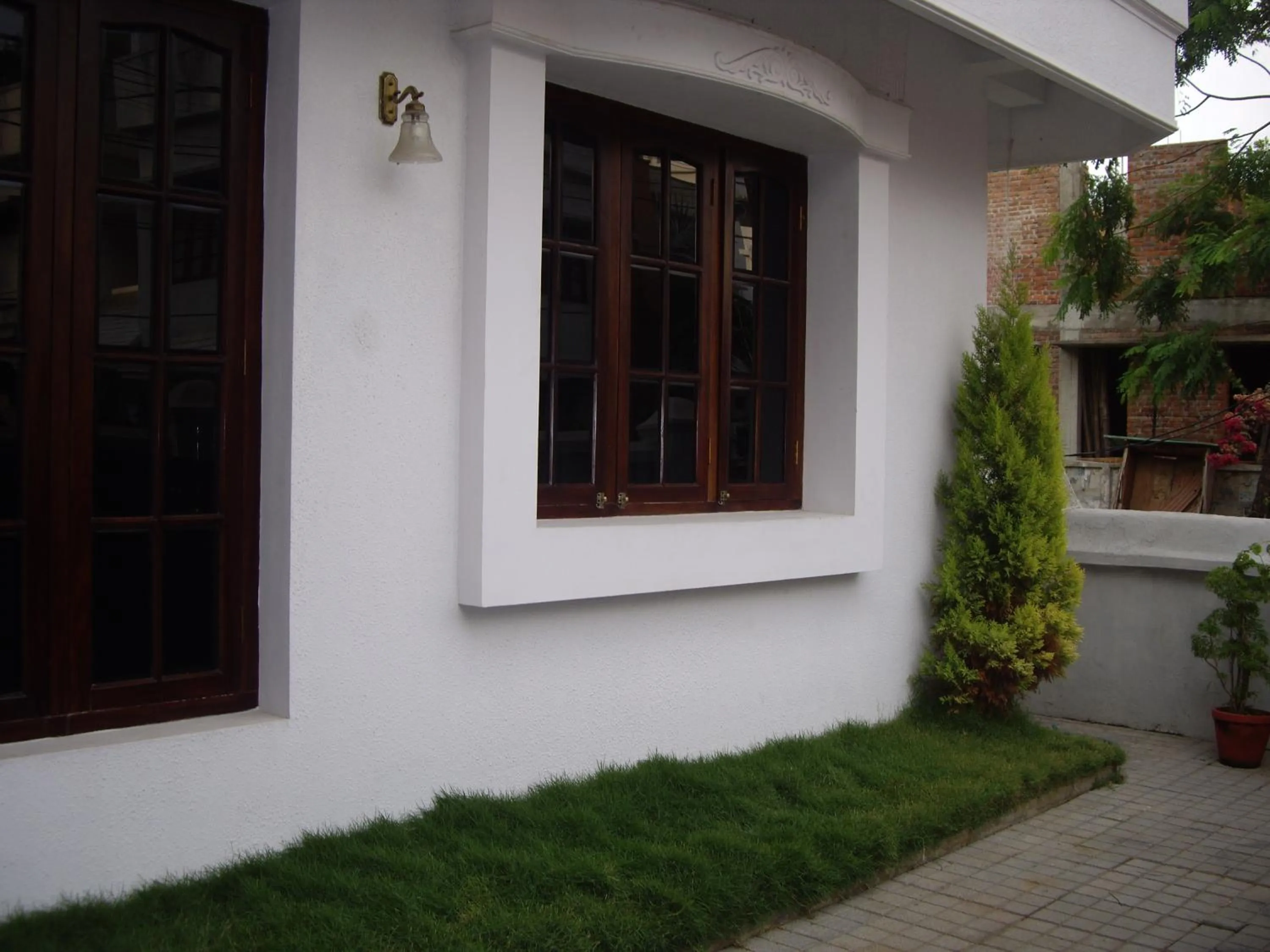 Garden view in Elim Homestay Fort Kochi