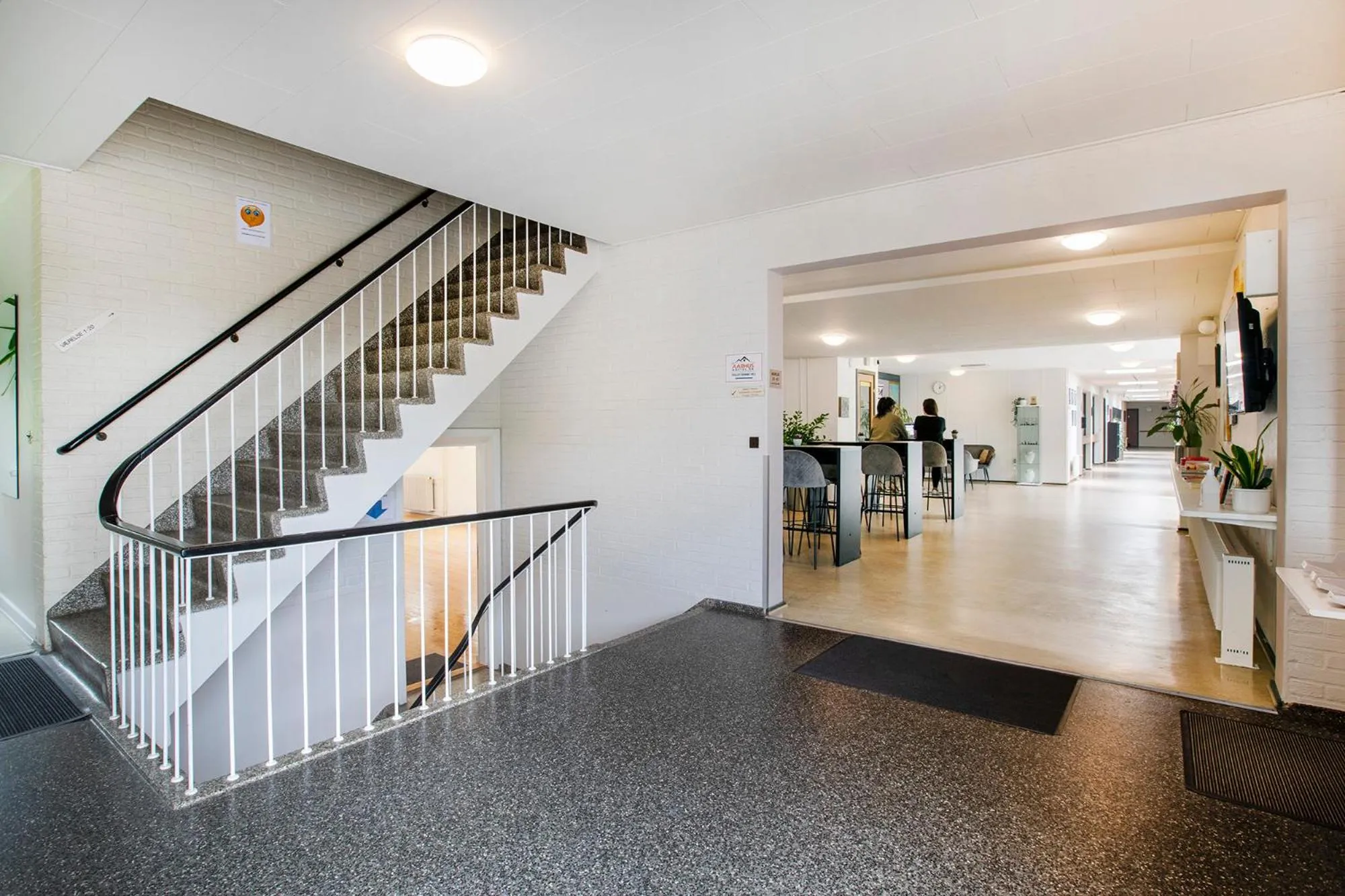 Lobby or reception in Aarhus Hostel og Hotel