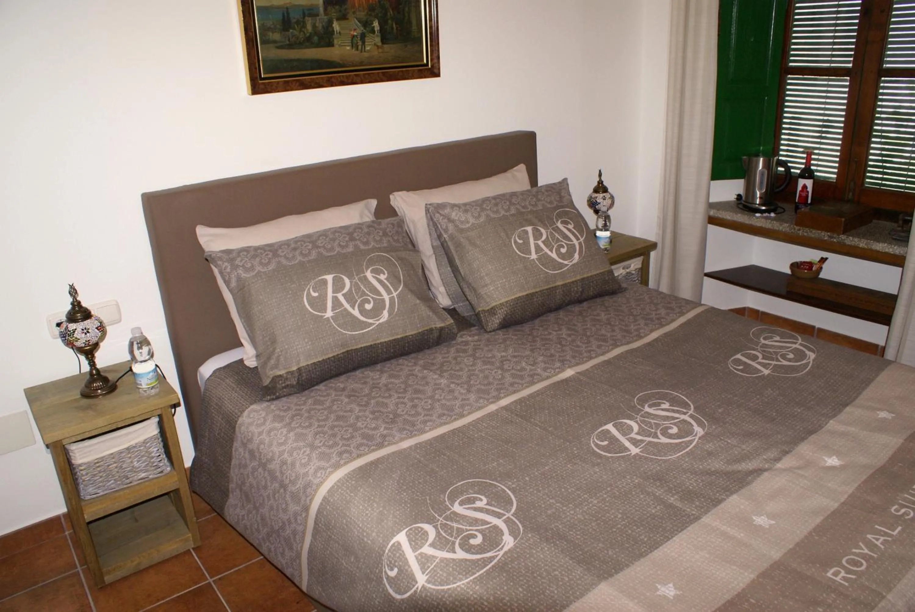 Bed in La Cañota King Rooms Adults Only