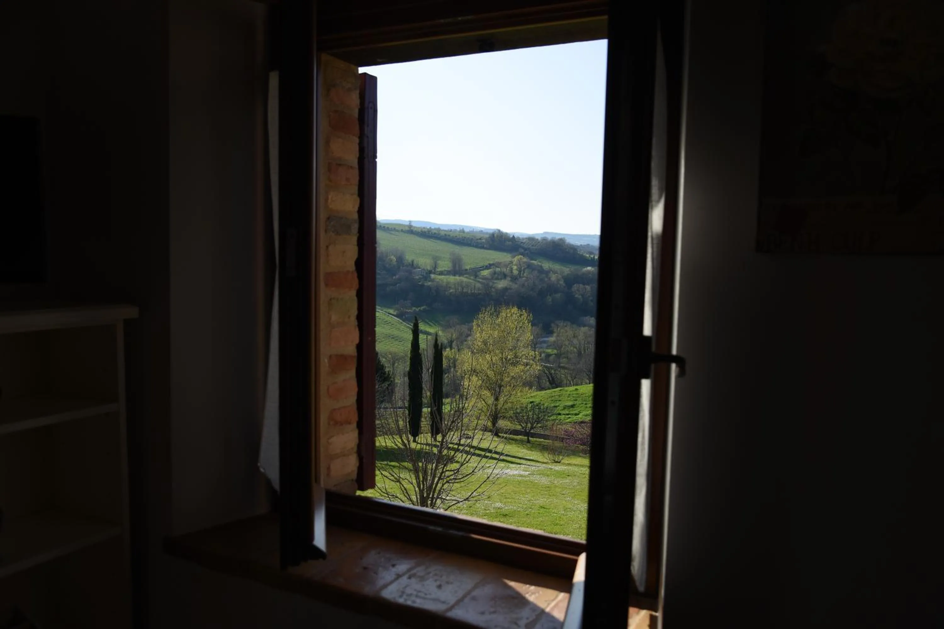View (from property/room) in Quelli del Picchio