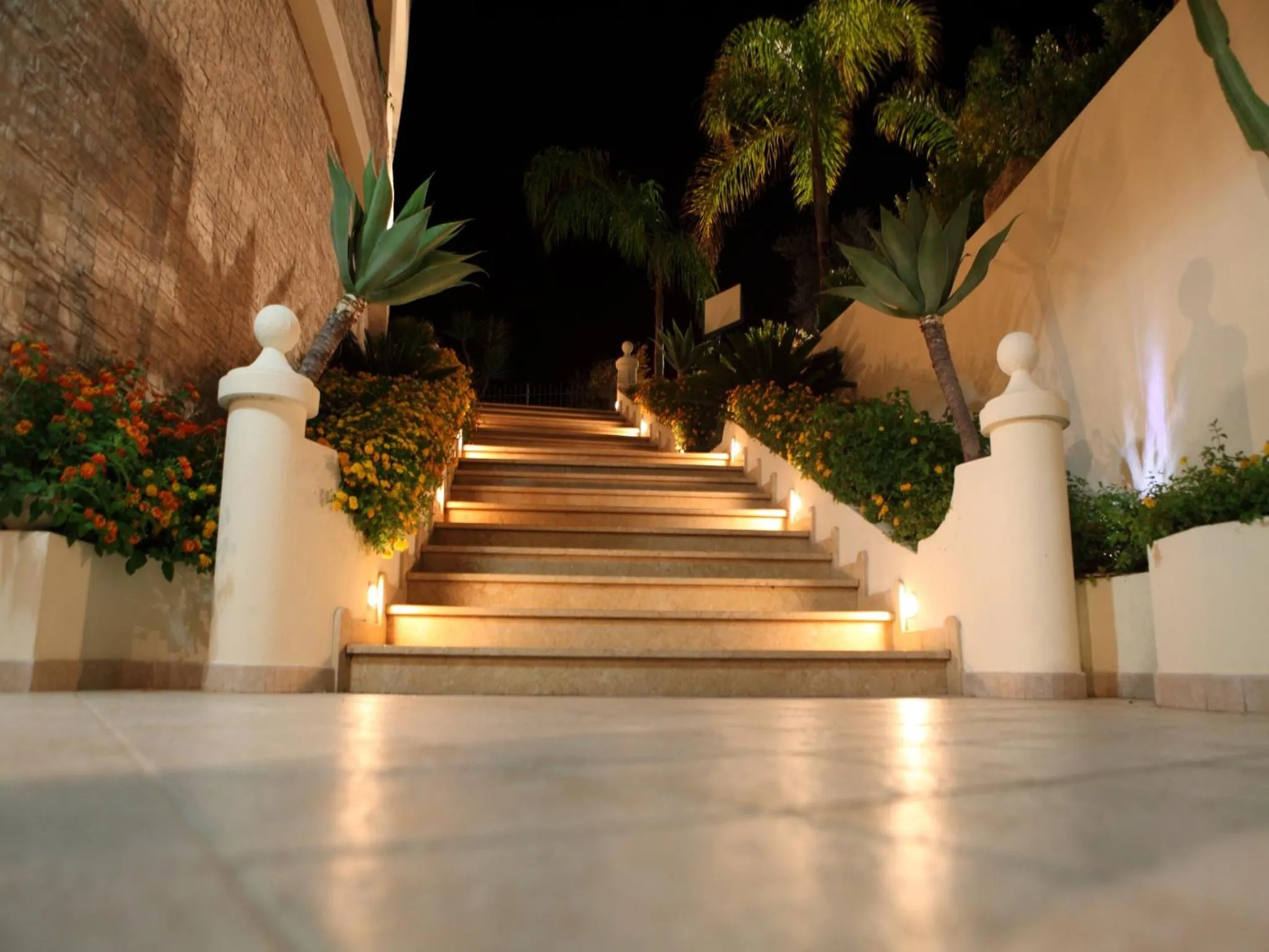 Facade/entrance in Blu Tropical Resort