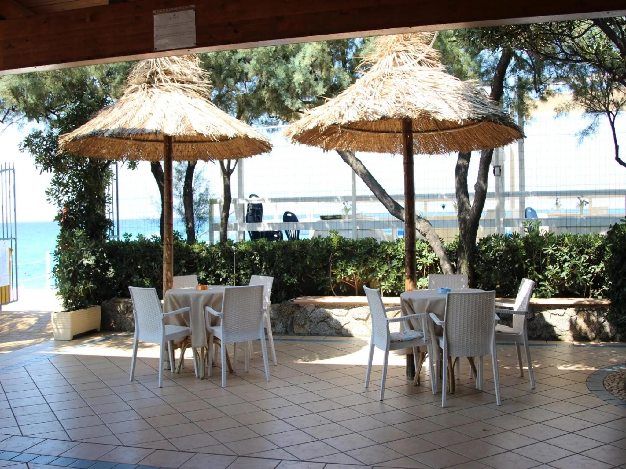 Patio in Blu Tropical Resort