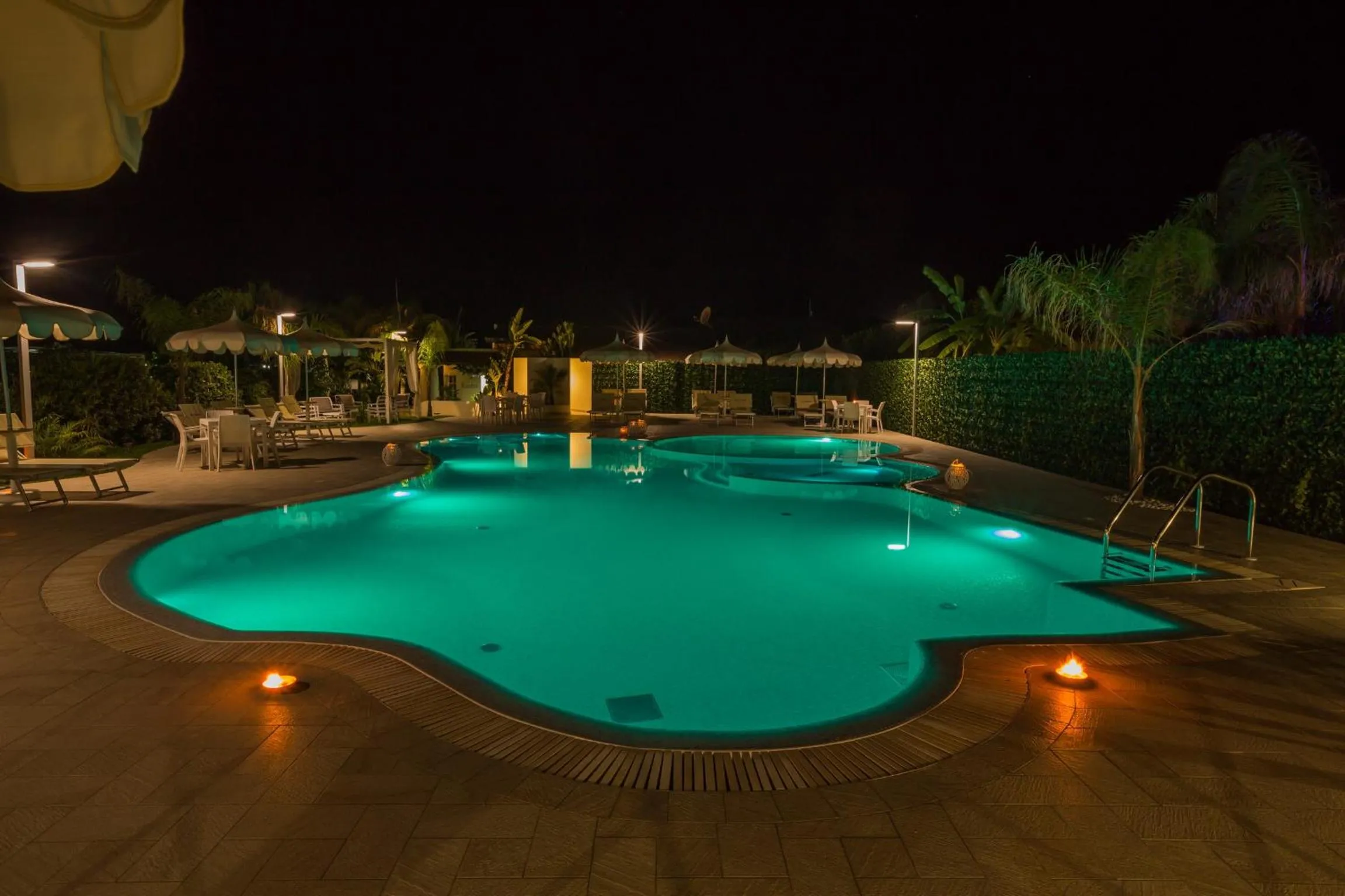 Swimming pool in Blu Tropical Resort