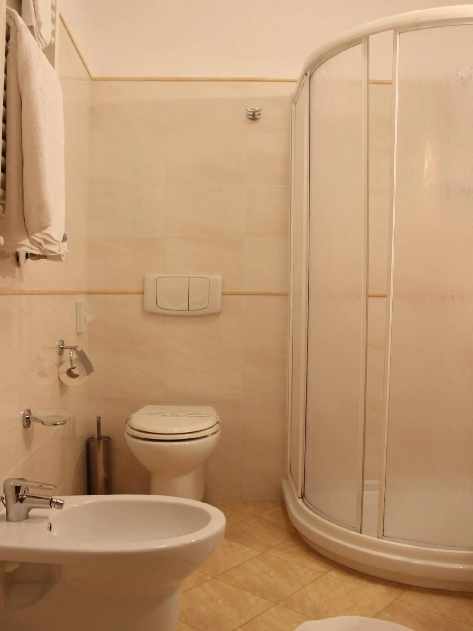 Shower in Blu Tropical Resort