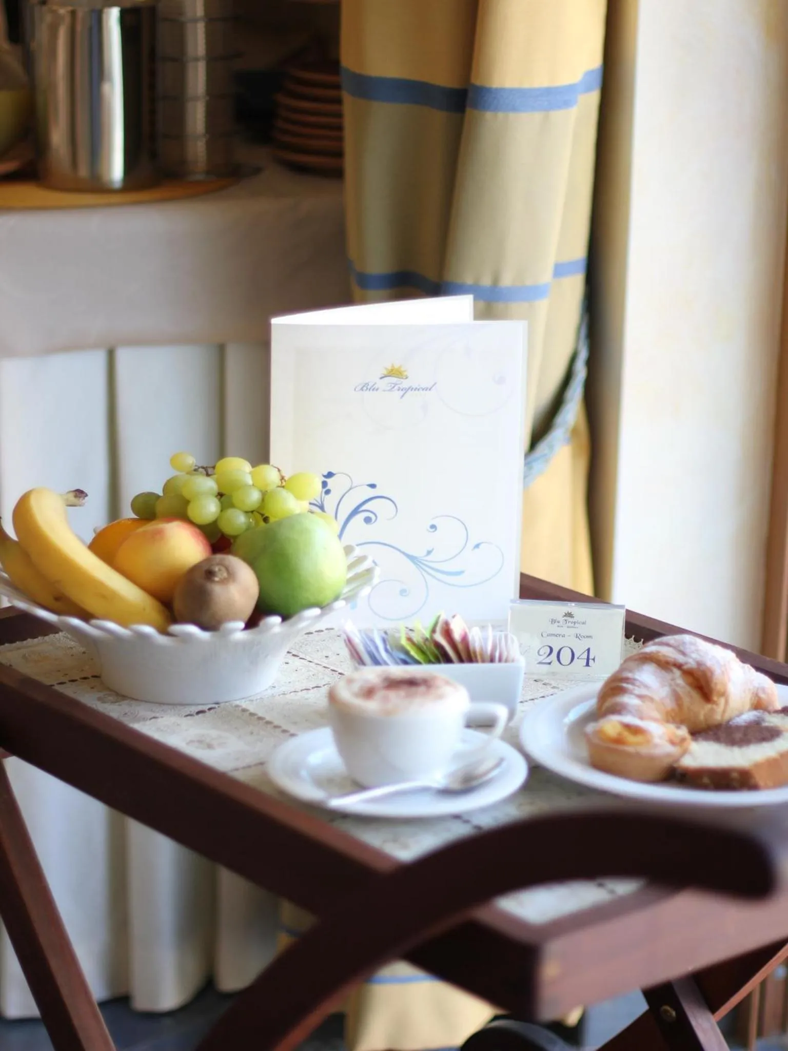 Italian breakfast in Blu Tropical Resort