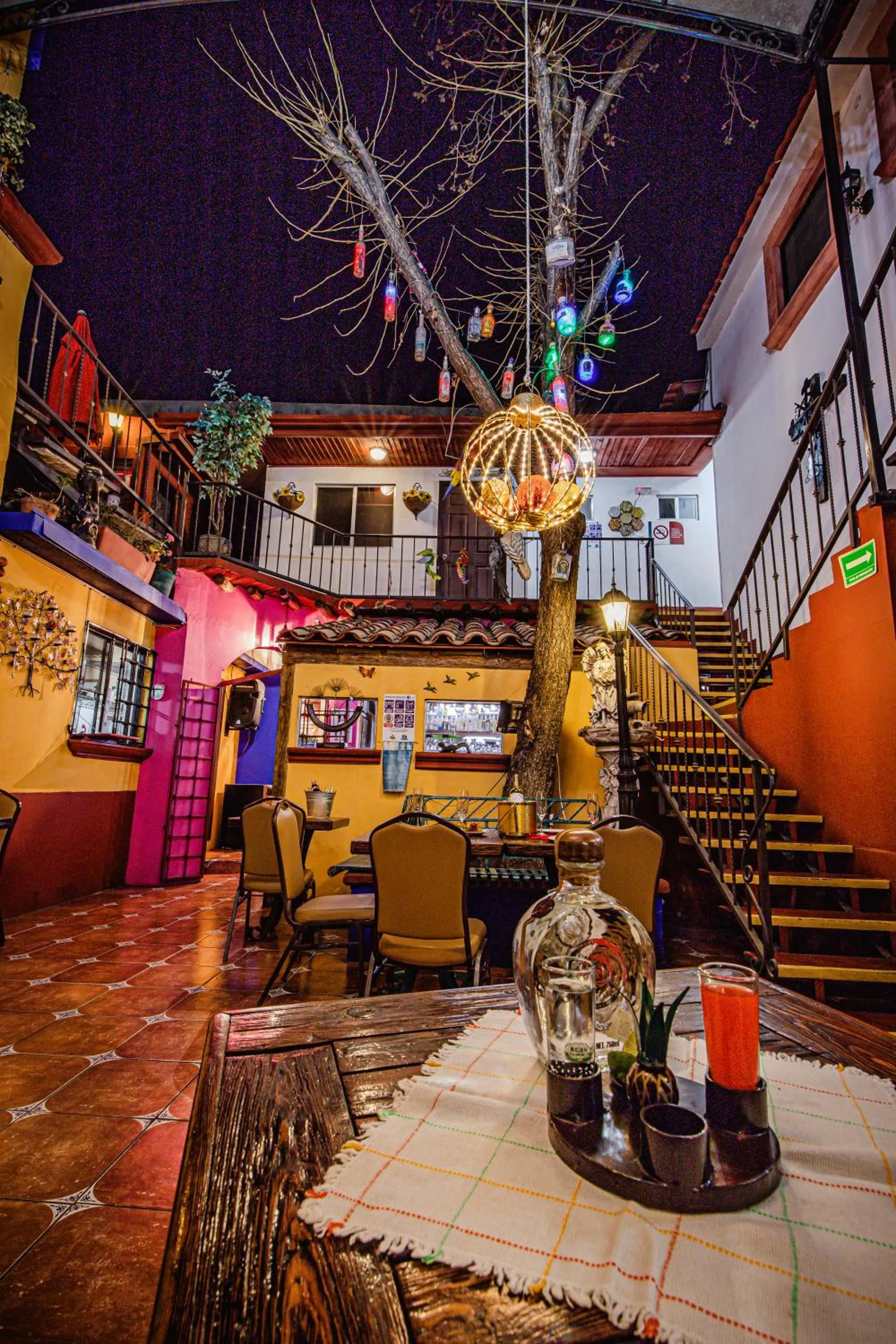 Patio in HOTEL BOUTIQUE EL VIEJO MUNDO