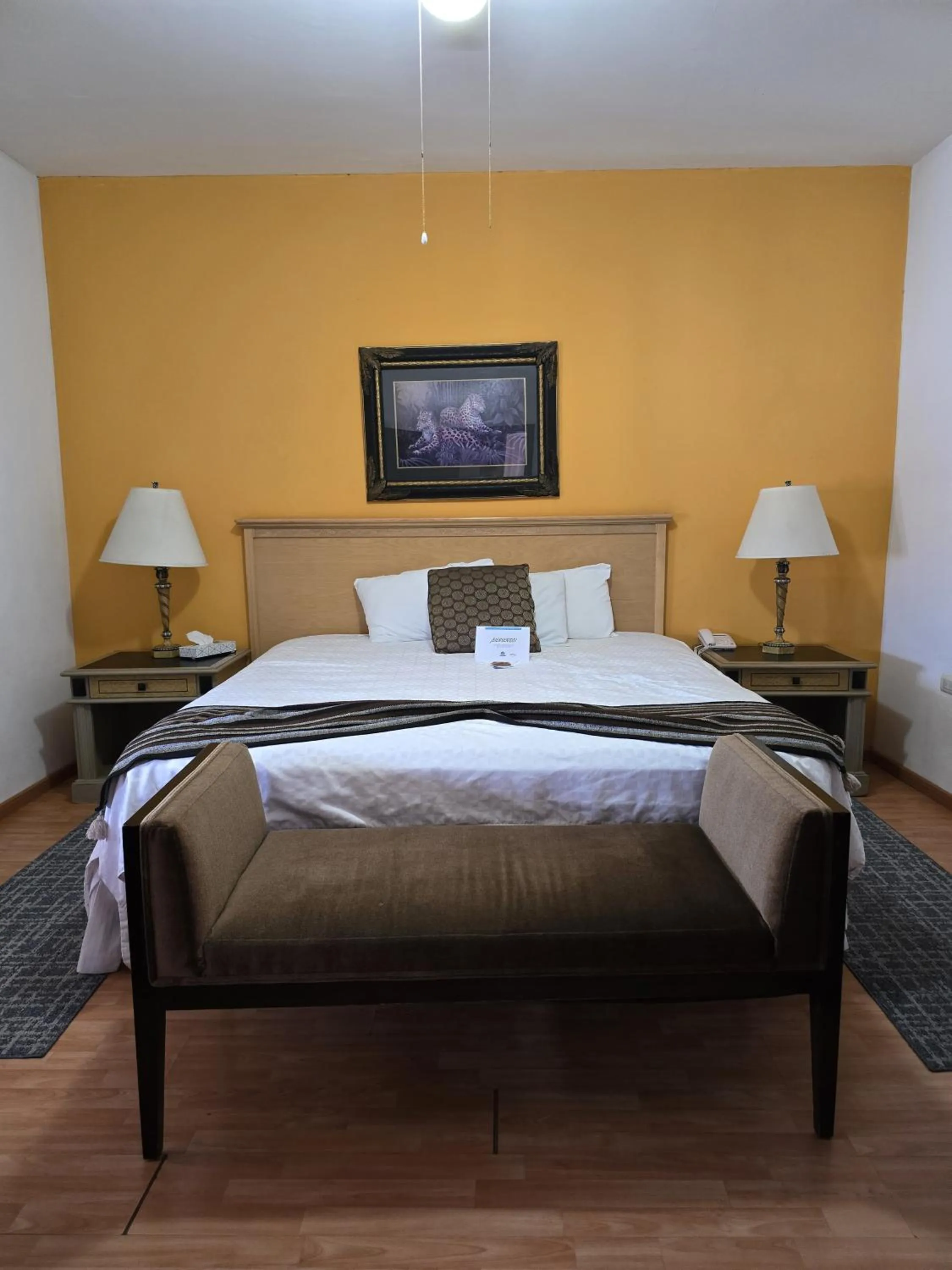 Bed in HOTEL BOUTIQUE EL VIEJO MUNDO