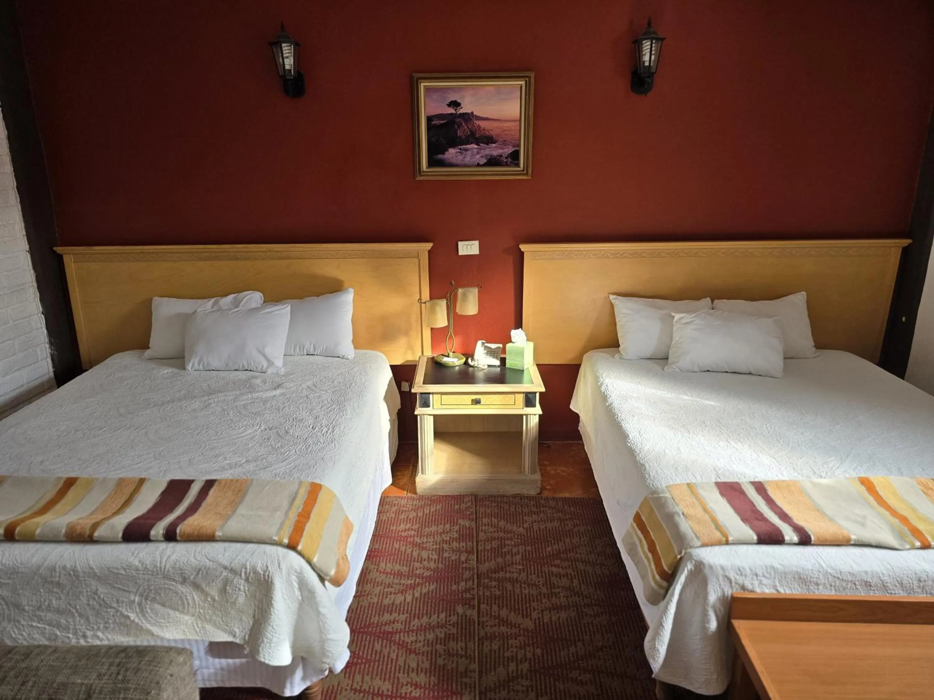 Bed in HOTEL BOUTIQUE EL VIEJO MUNDO