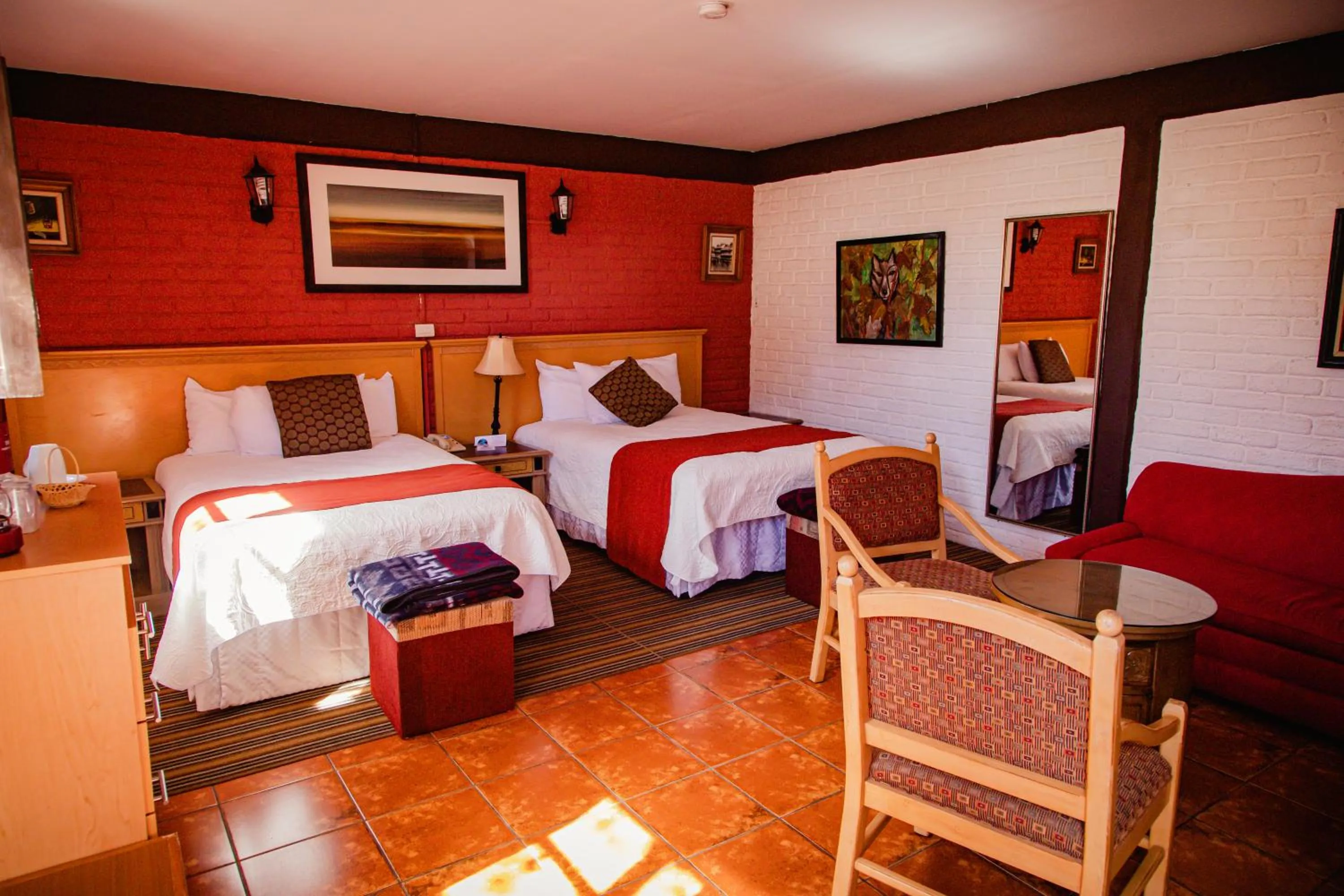 Bed in HOTEL BOUTIQUE EL VIEJO MUNDO