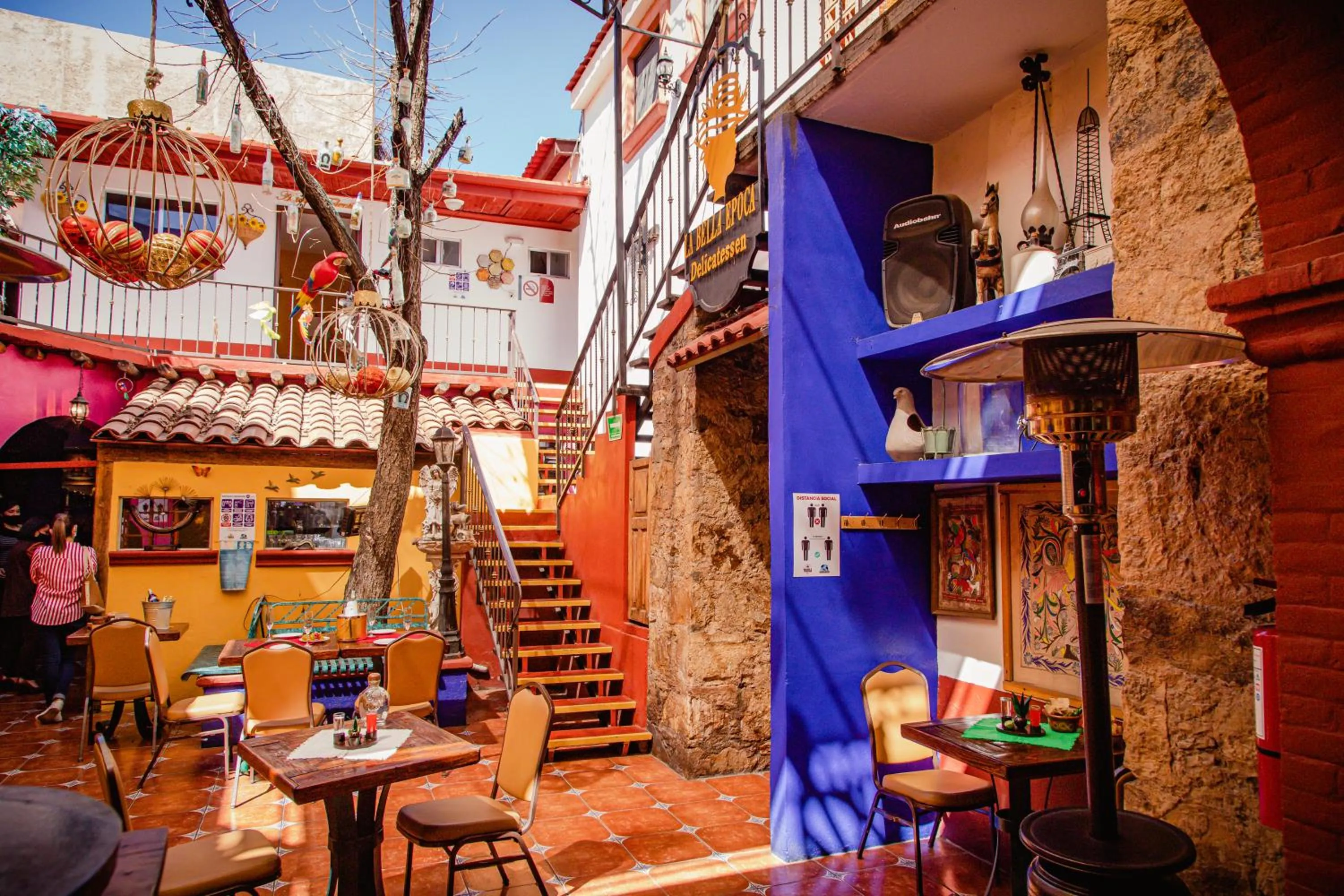 Patio in HOTEL BOUTIQUE EL VIEJO MUNDO
