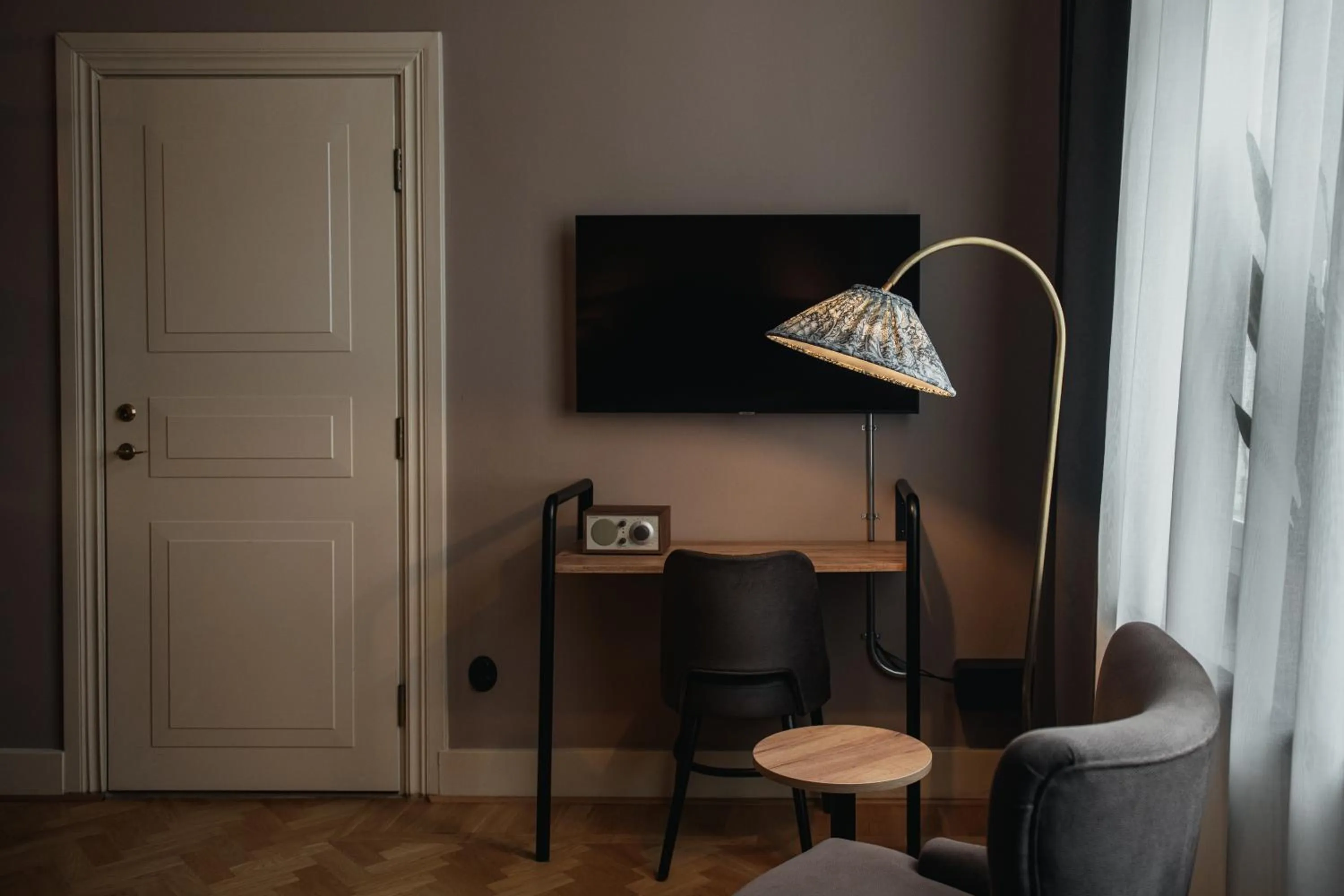 TV and multimedia in Home Hotel Christian IV