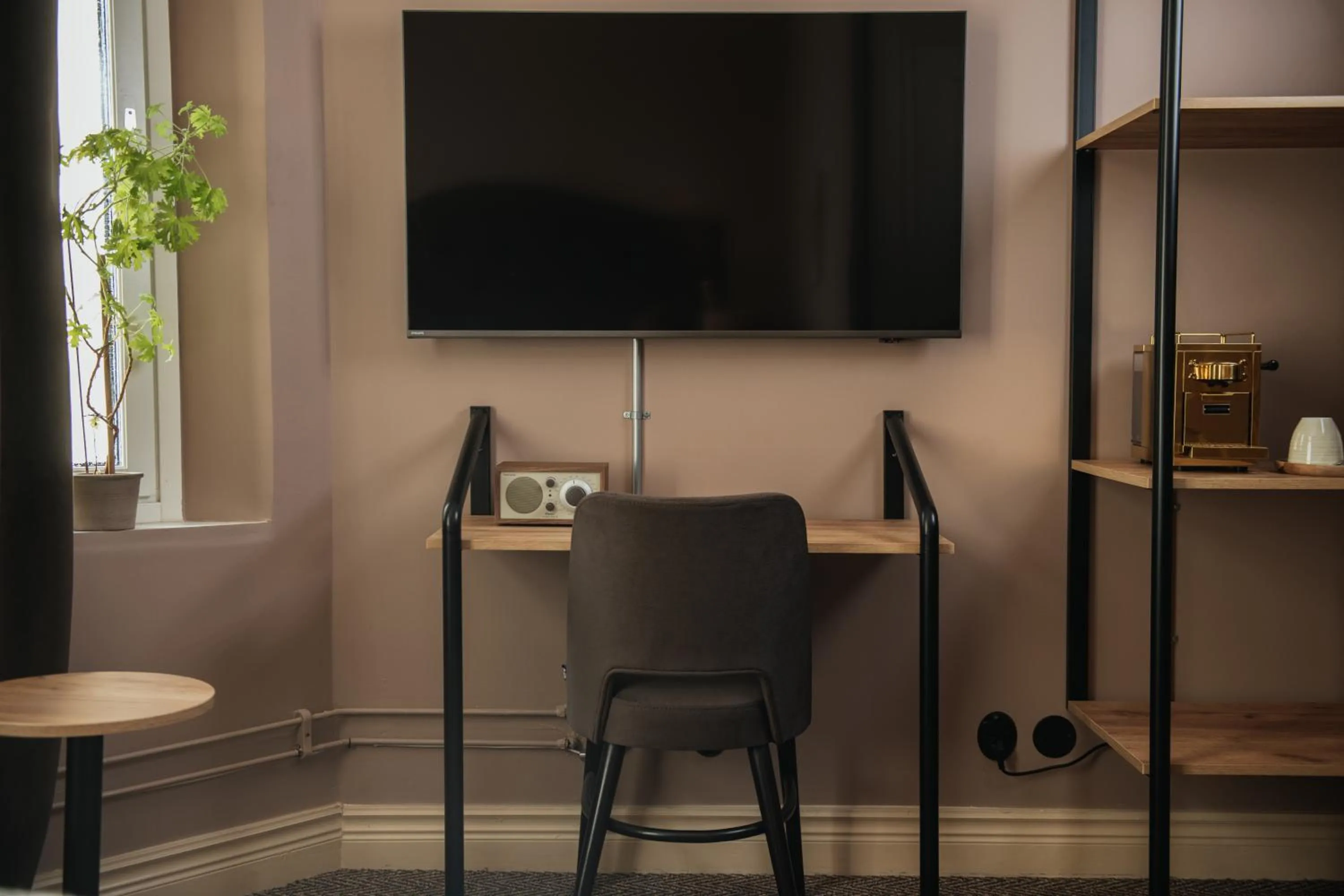 TV and multimedia in Home Hotel Christian IV