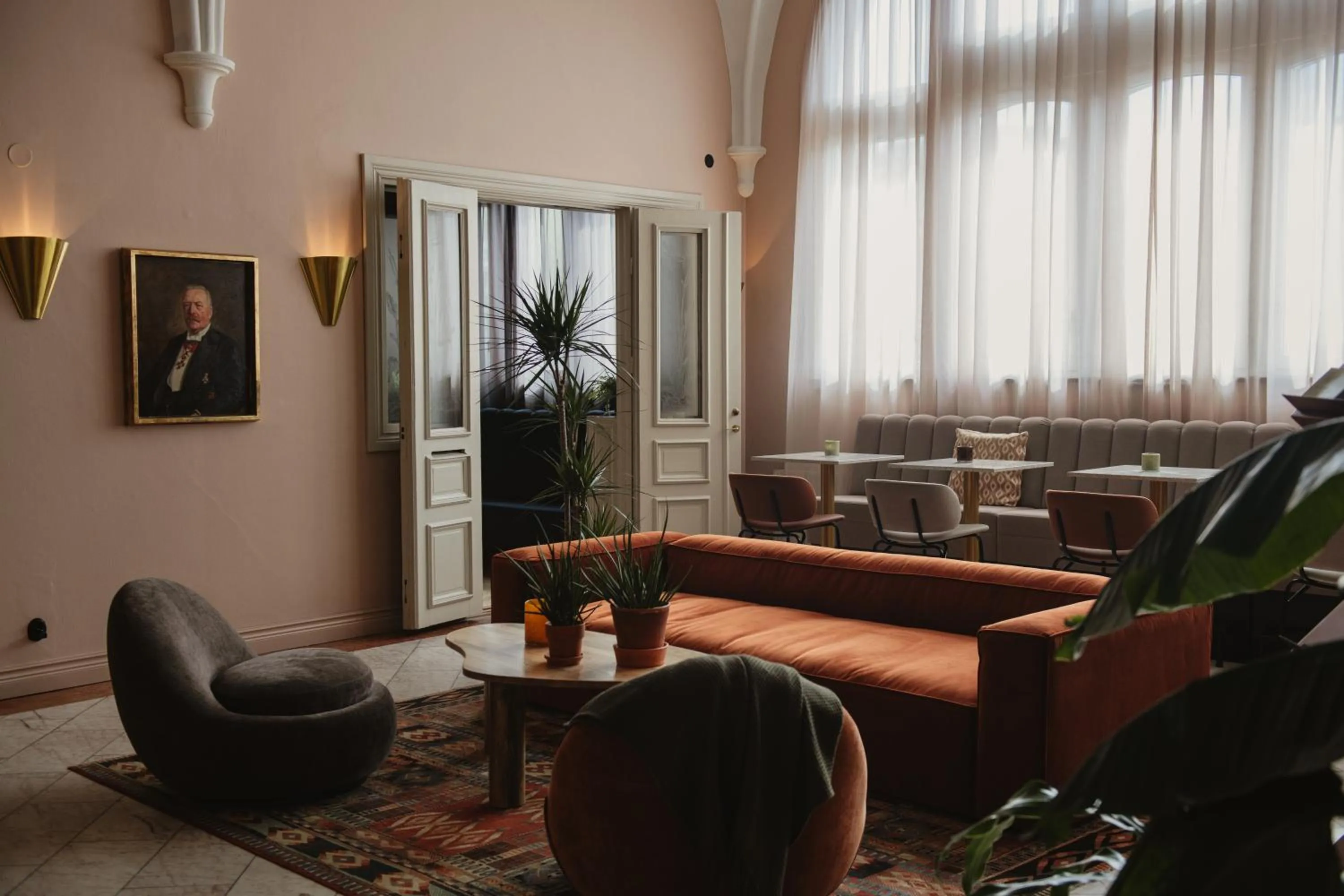 Living room in Home Hotel Christian IV