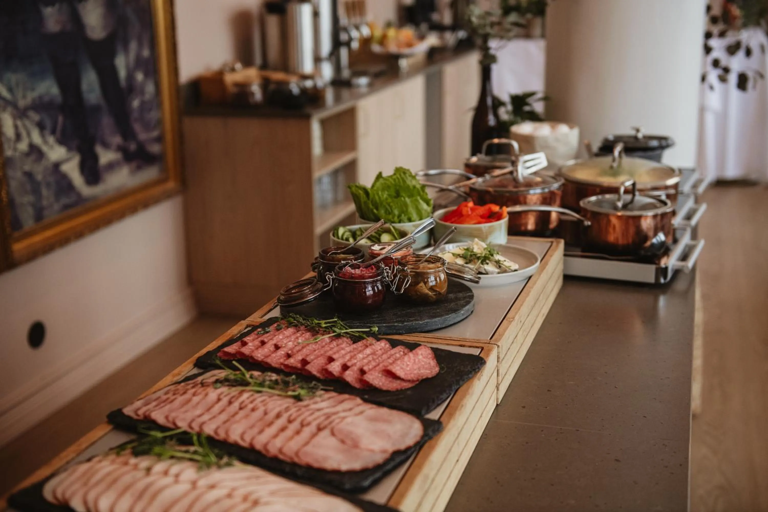 Buffet breakfast in Home Hotel Christian IV