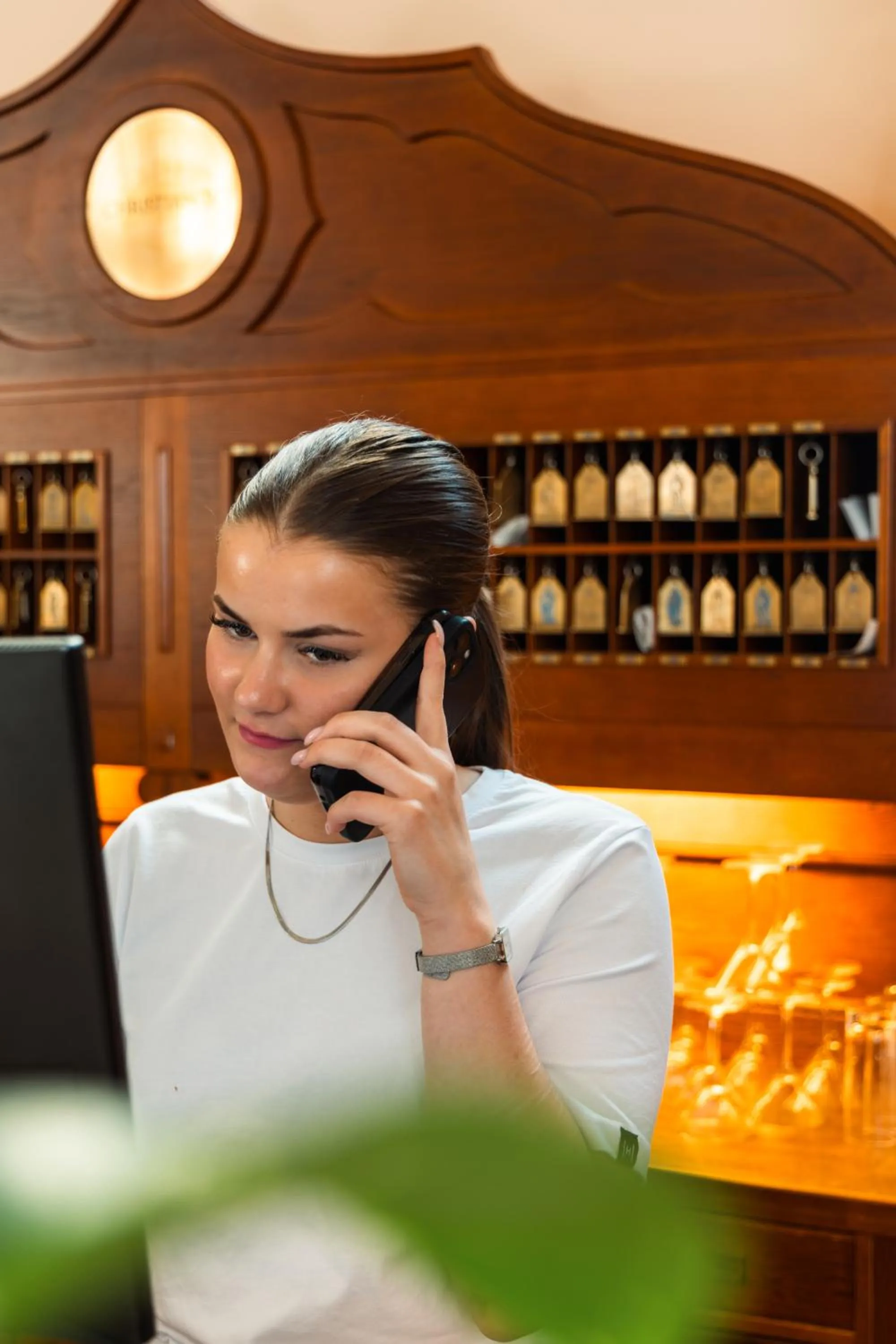Lobby or reception in Home Hotel Christian IV