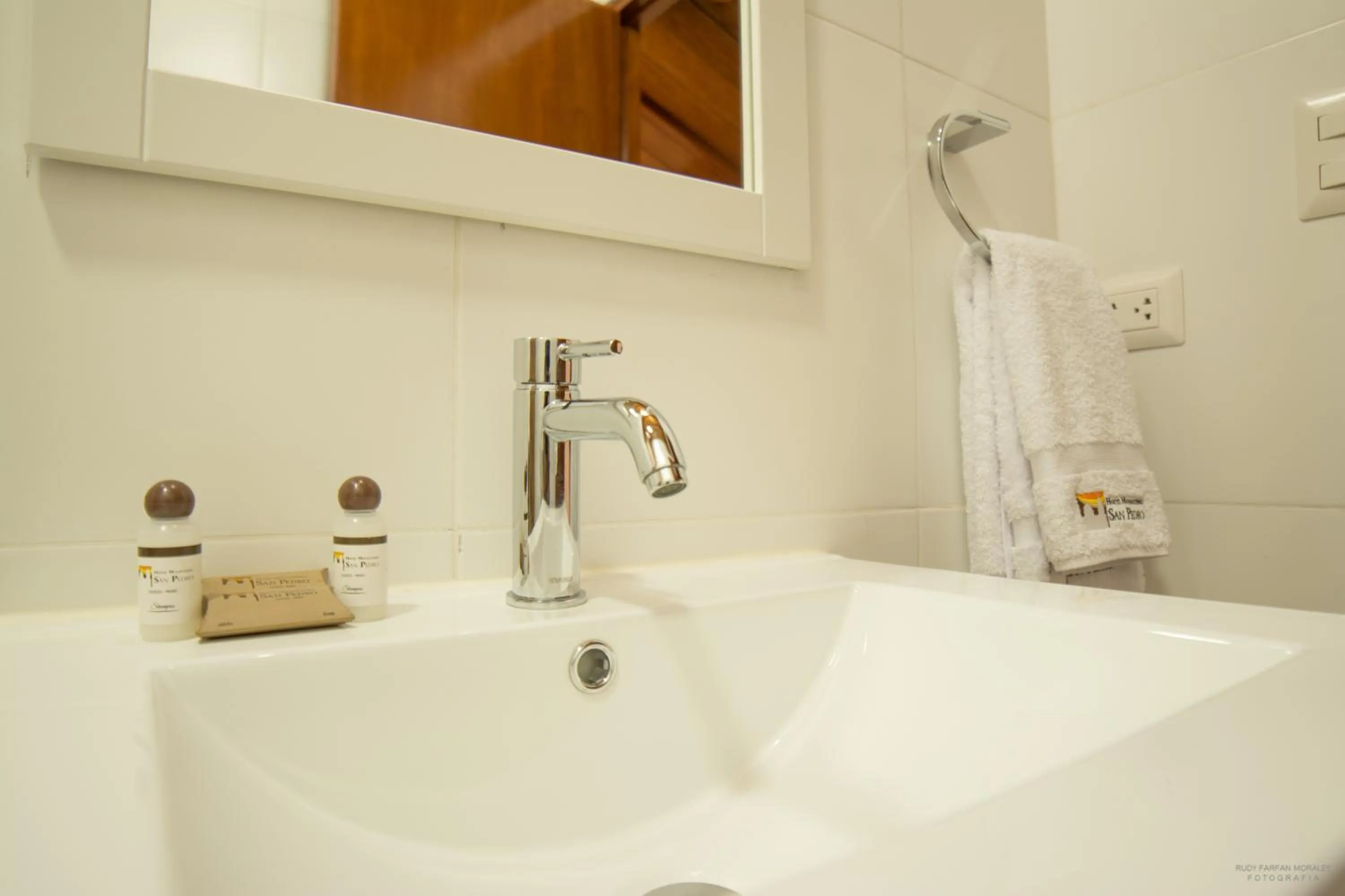 Bathroom in Hotel San Pedro Plaza