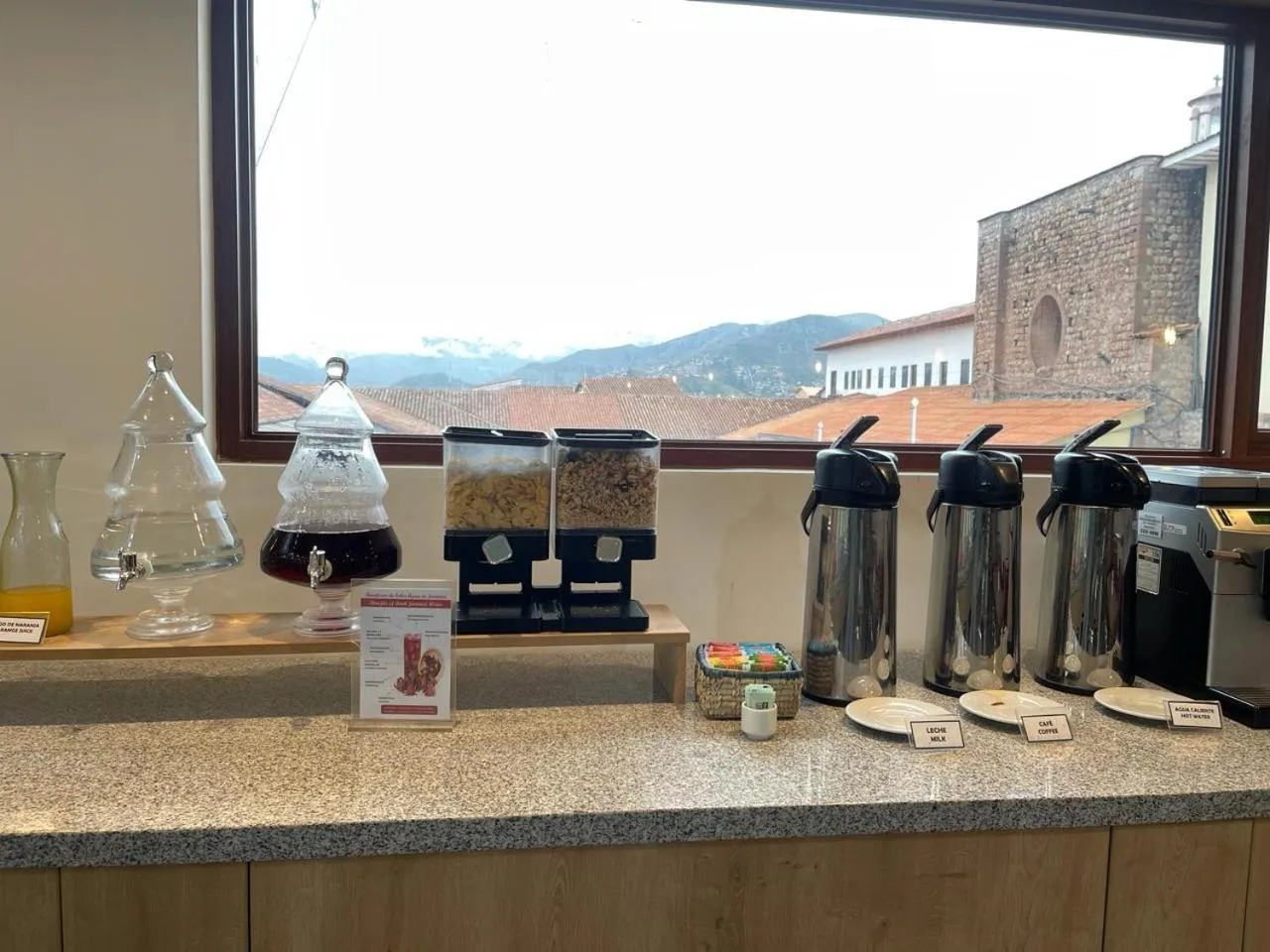 Breakfast in Hotel San Pedro Plaza