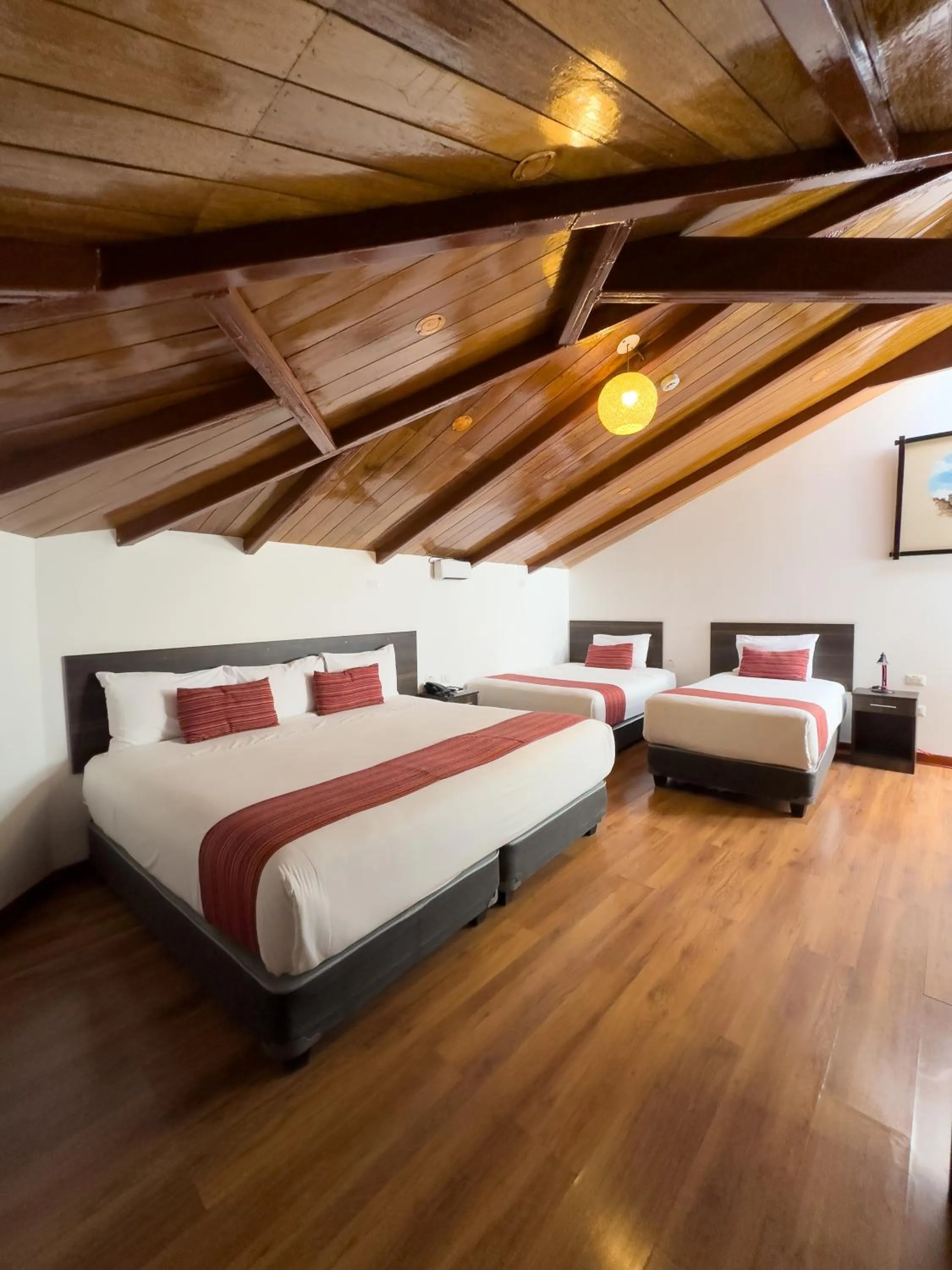 Property building, Bed in Hotel San Pedro Plaza