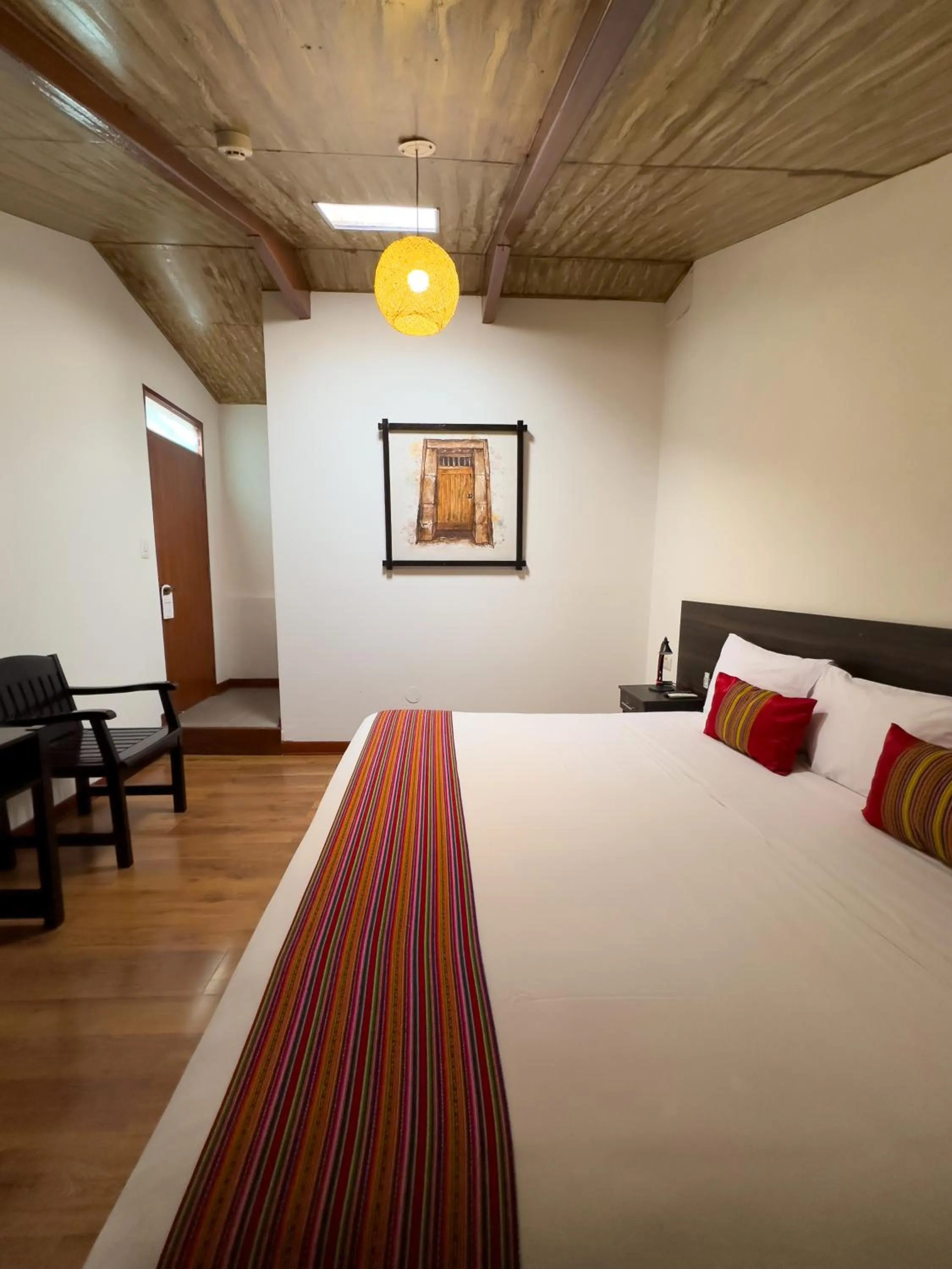 Property building, Bed in Hotel San Pedro Plaza