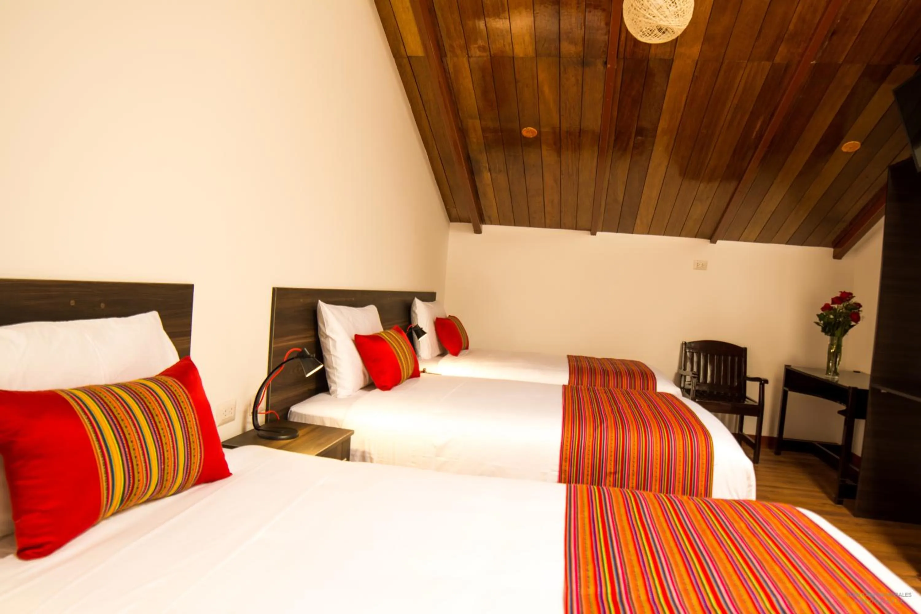 Bed in Hotel San Pedro Plaza