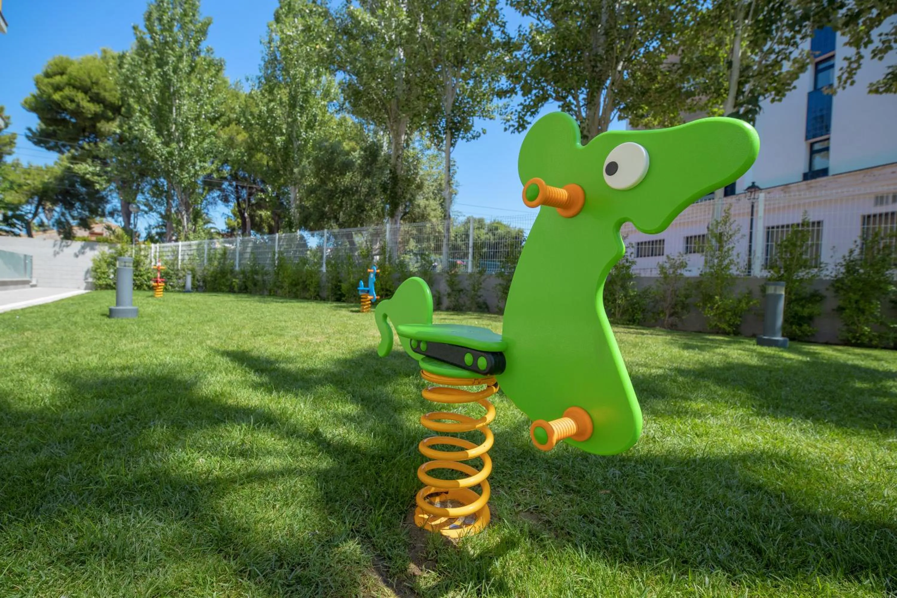 Children play ground in Rentalmar Pins Marina