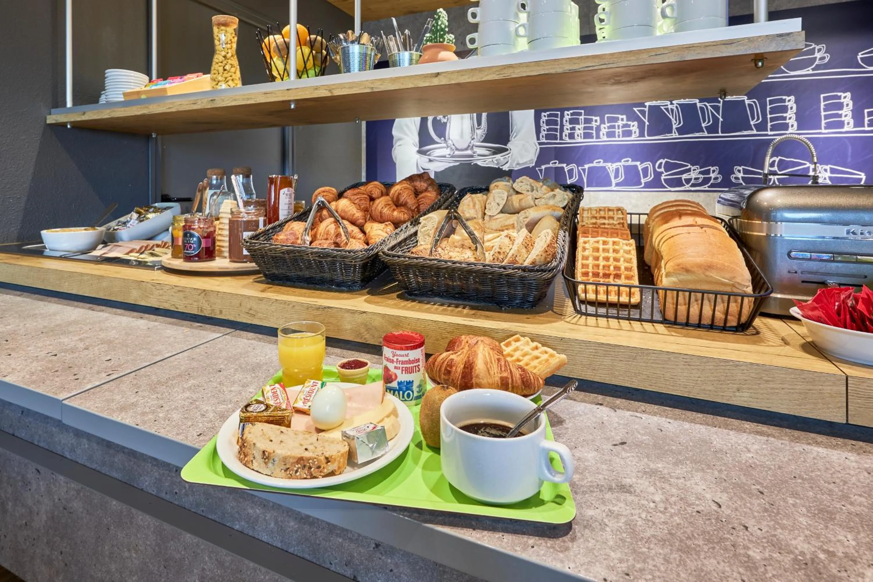 Breakfast in ibis budget Lisieux