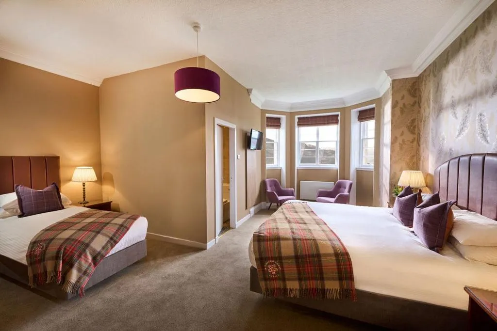 Bed in The Tongue Hotel, by Highland Coast Hotels