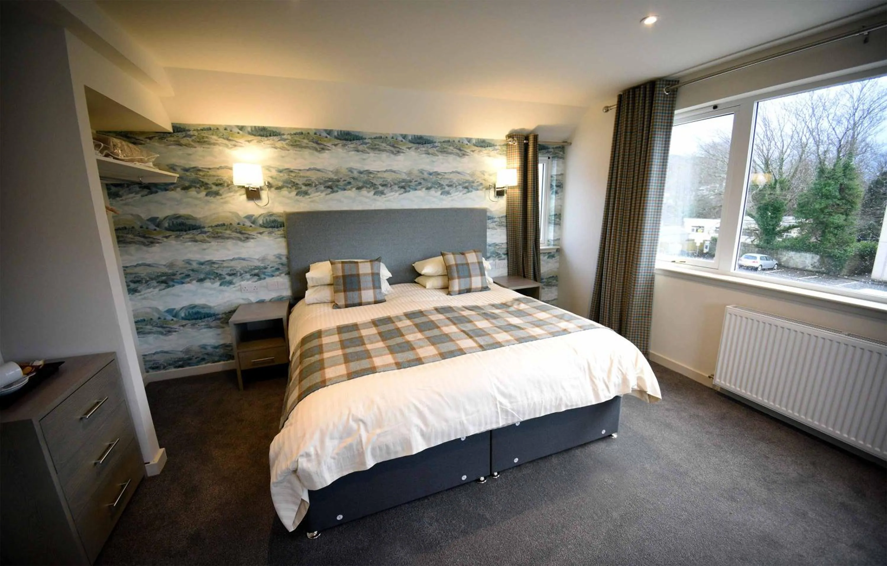 Bed in The Royal Hotel