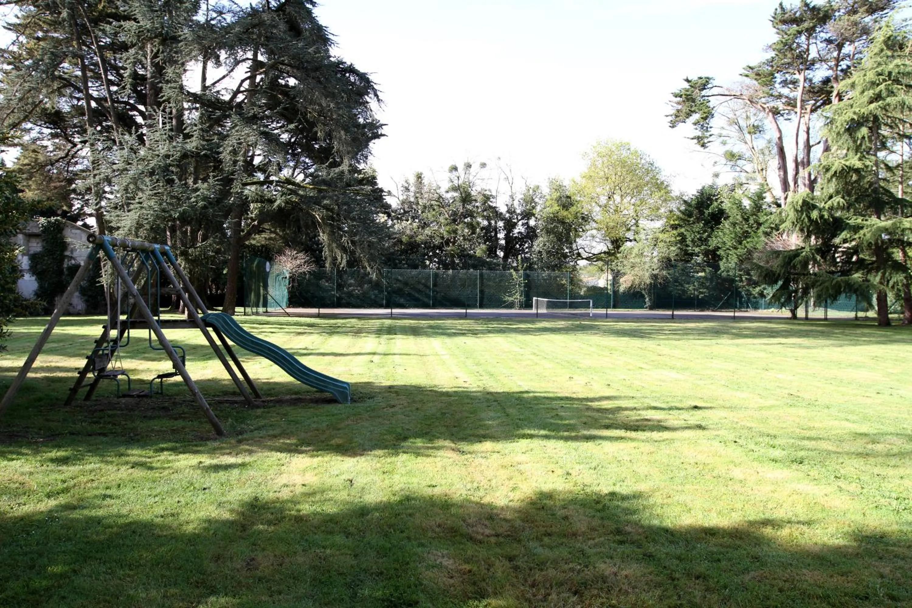Children play ground in Château du Bois de La Noe