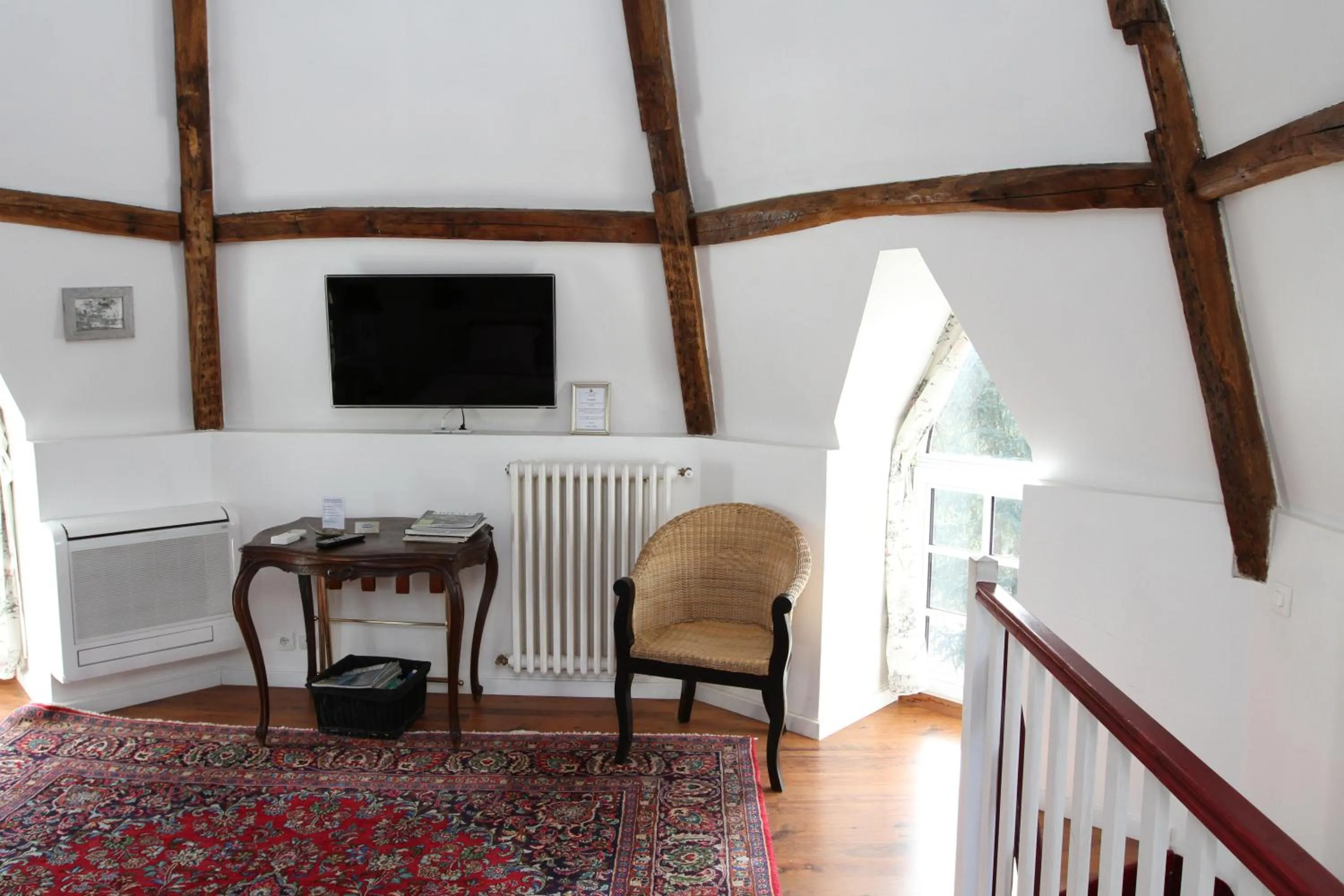 Decorative detail in Château du Bois de La Noe