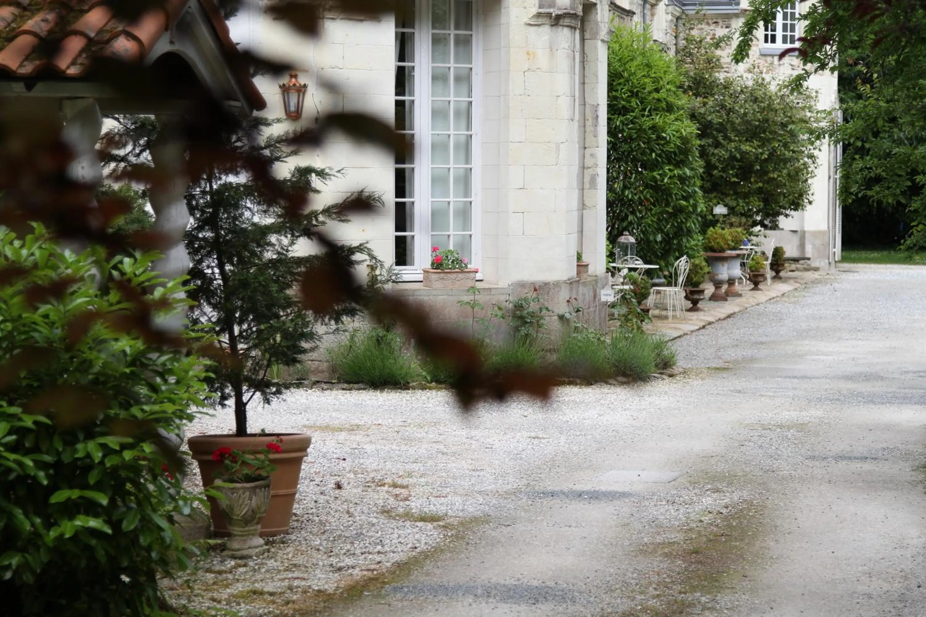 Facade/entrance in Château du Bois de La Noe