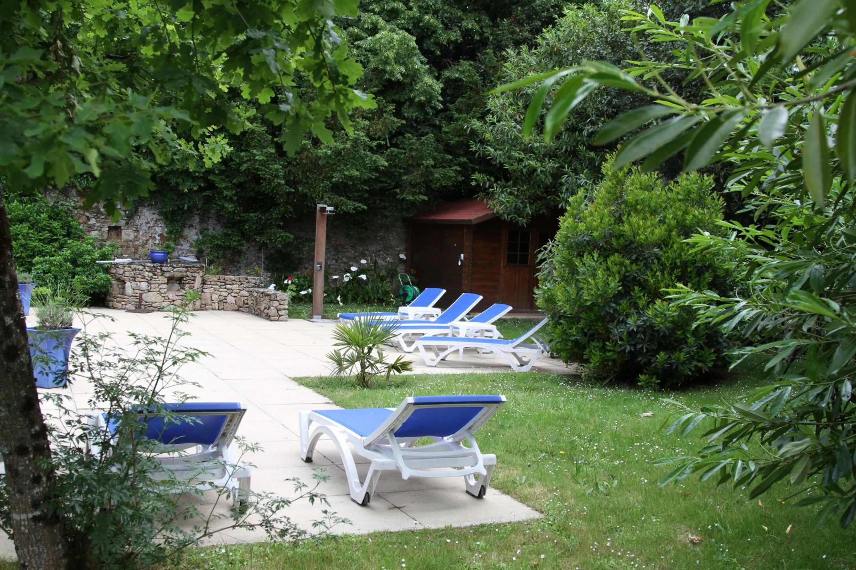 Swimming pool in Château du Bois de La Noe