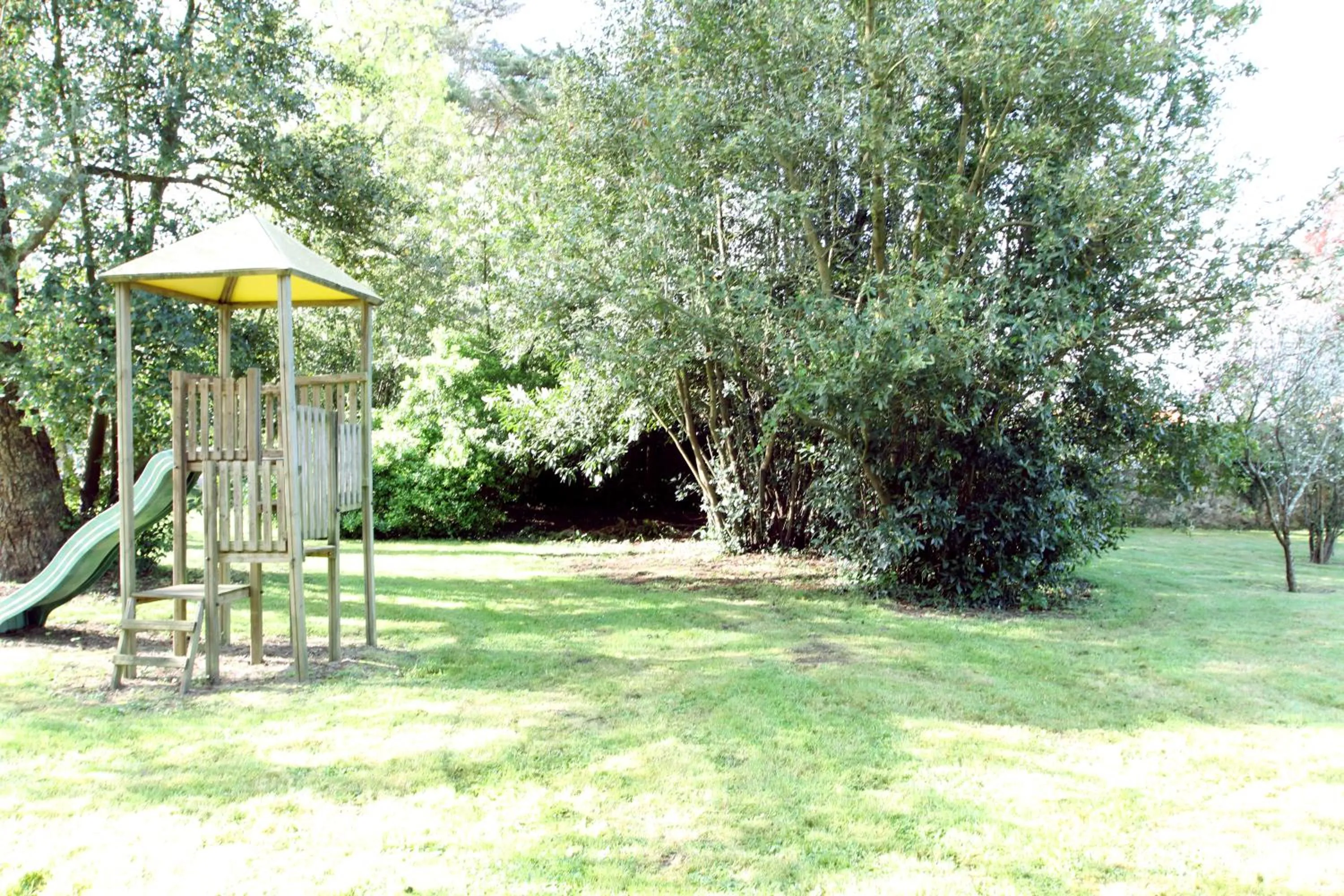 Children play ground in Château du Bois de La Noe