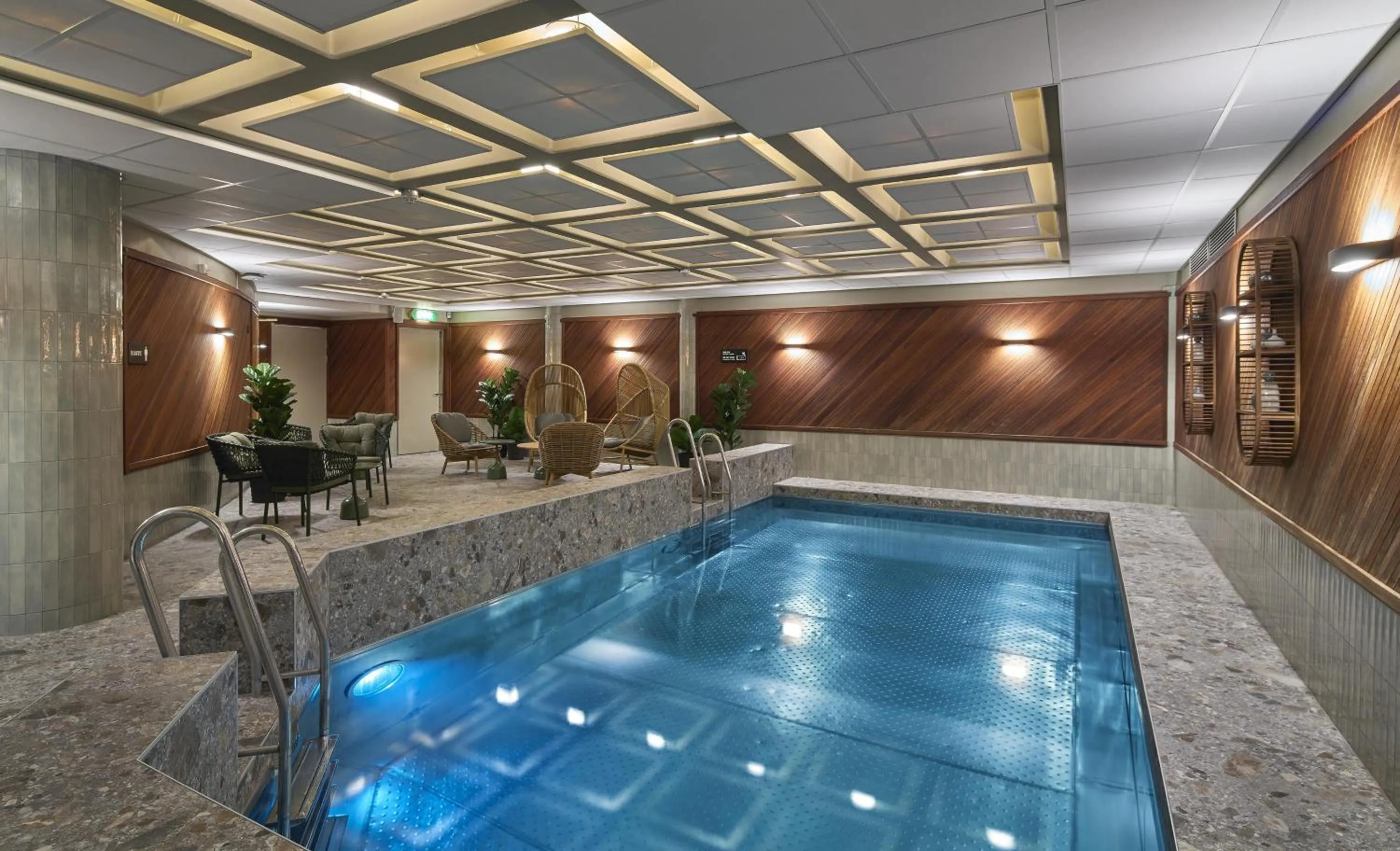 Pool view in Scandic Skellefteå