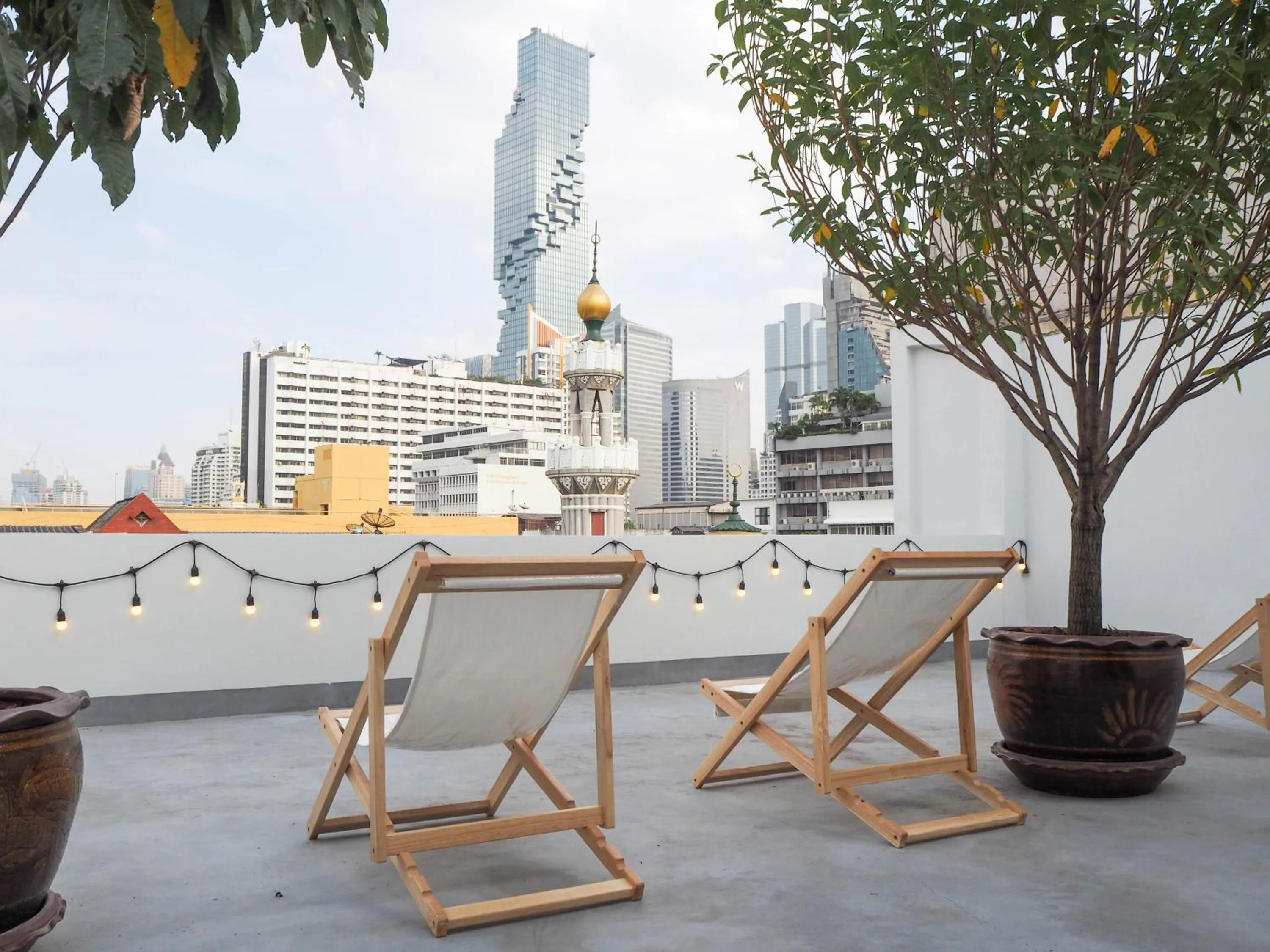 Property building in Chocolate box mint