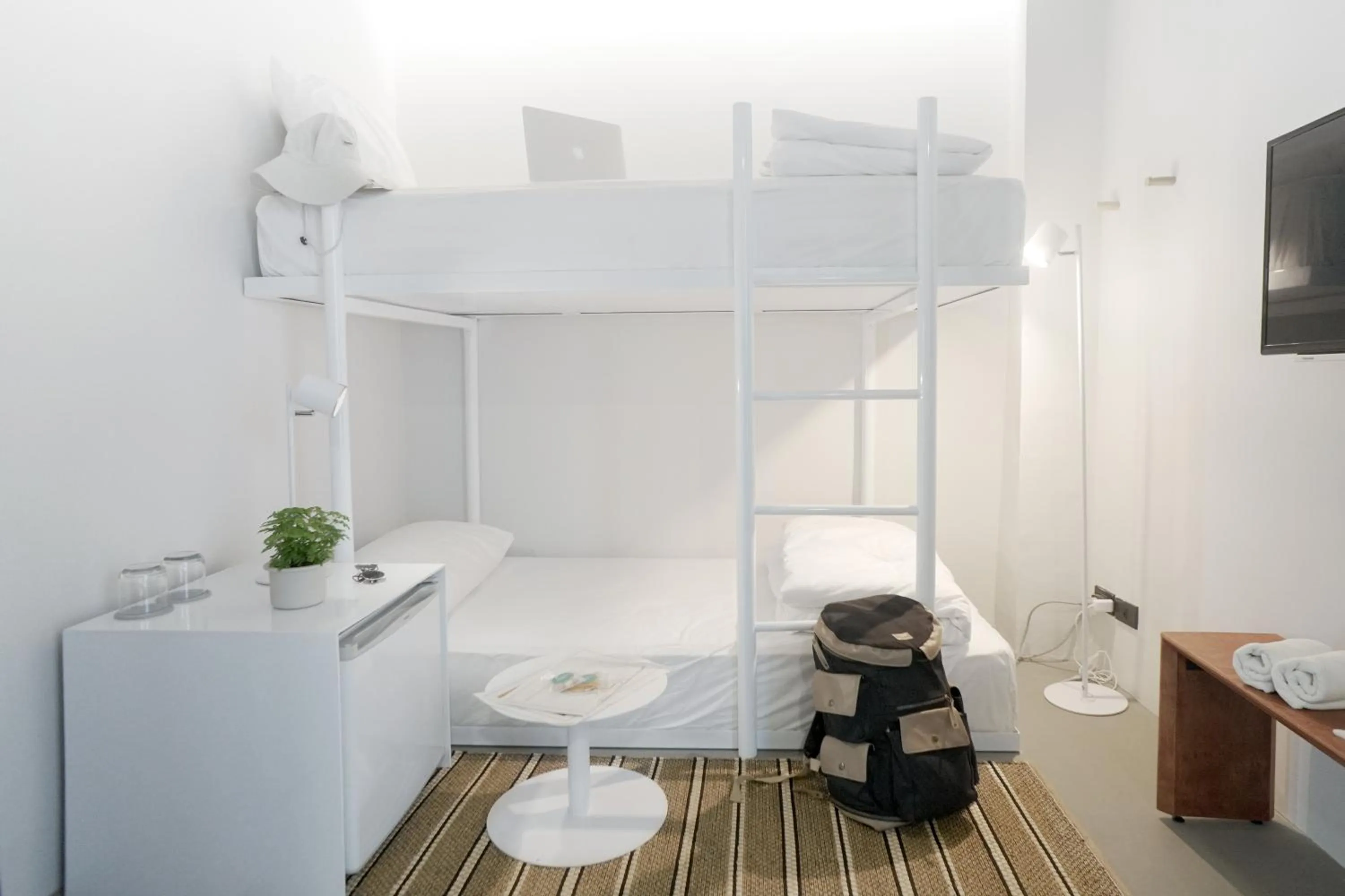 Photo of the whole room in Chocolate box mint