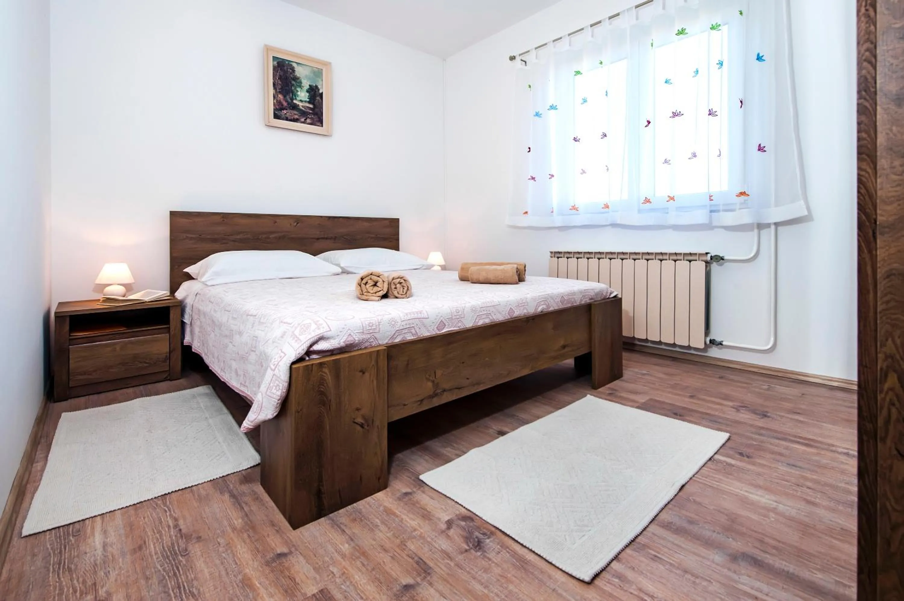 Bed in Apartment Ivo