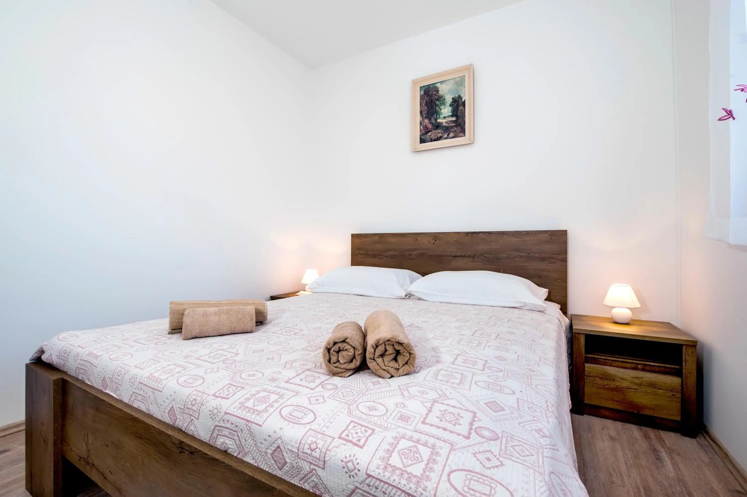 Bed in Apartment Ivo