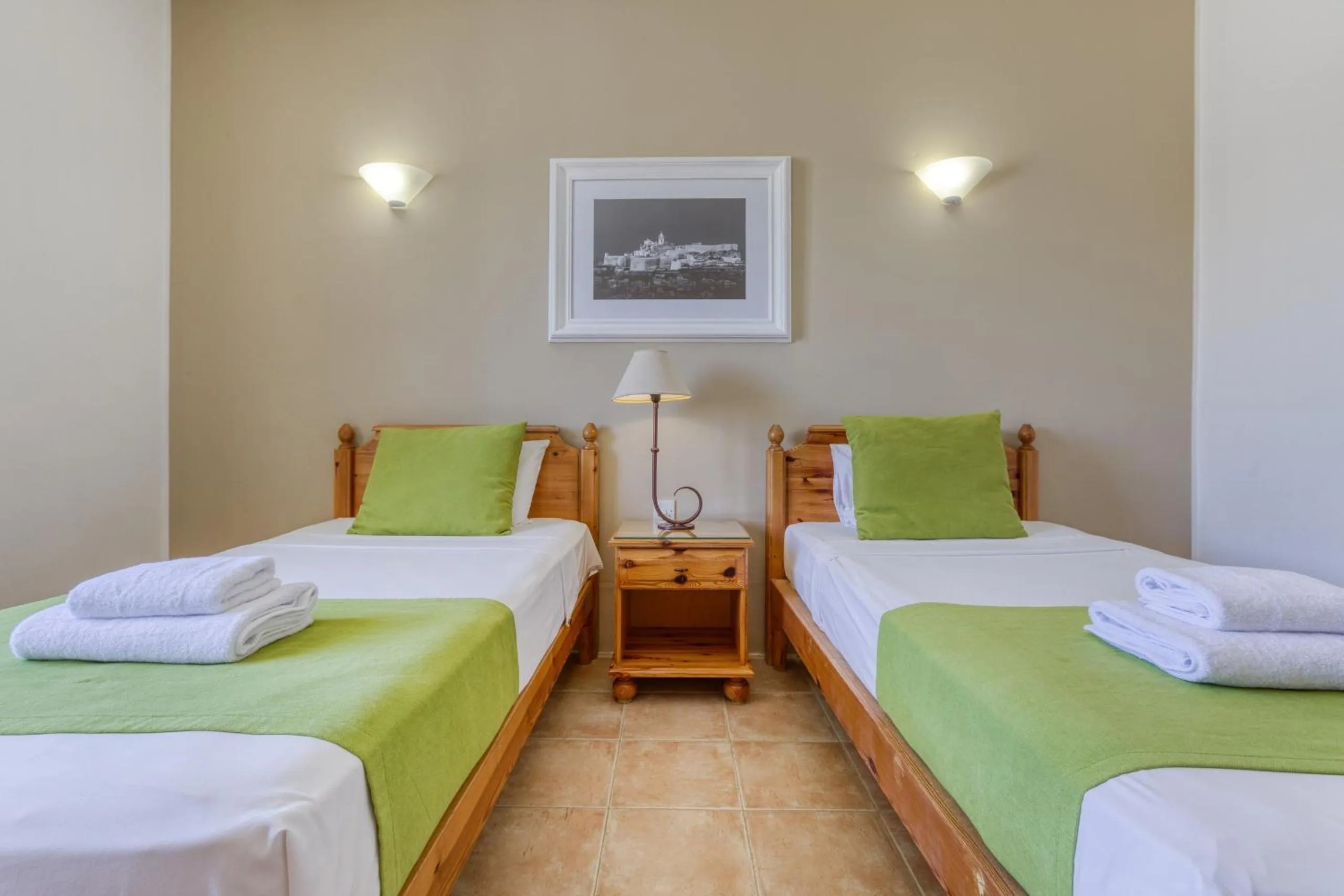 Bed in Ta Frenc Apartments