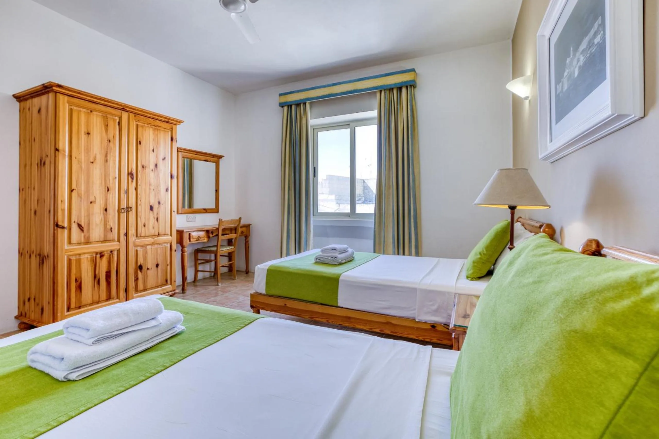 Bed in Ta Frenc Apartments