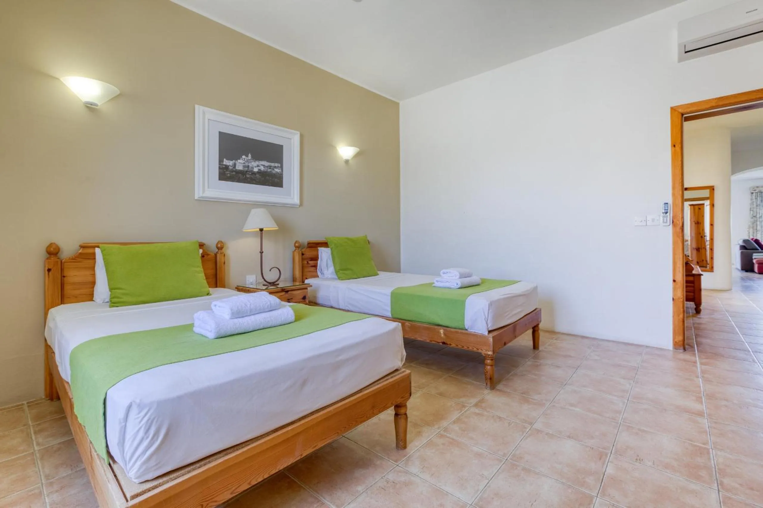 Bed in Ta Frenc Apartments