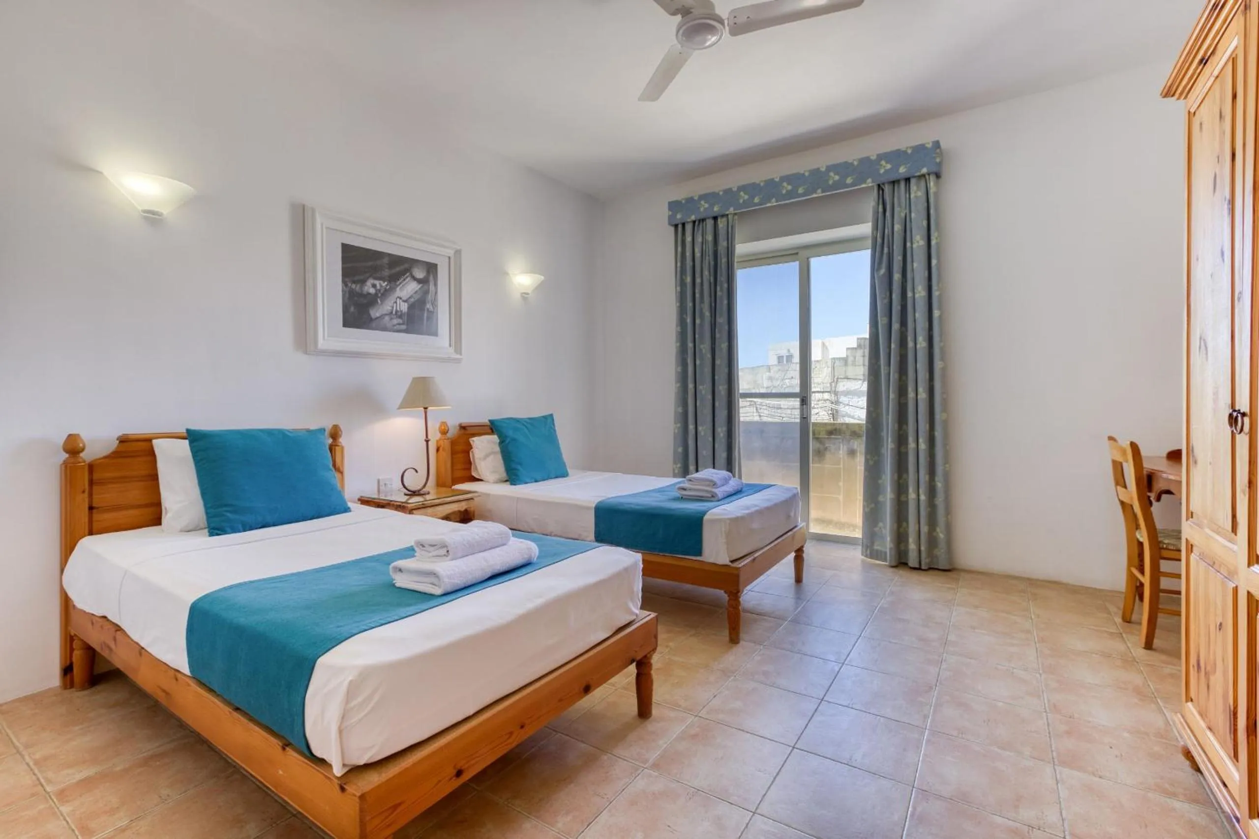 Bed in Ta Frenc Apartments